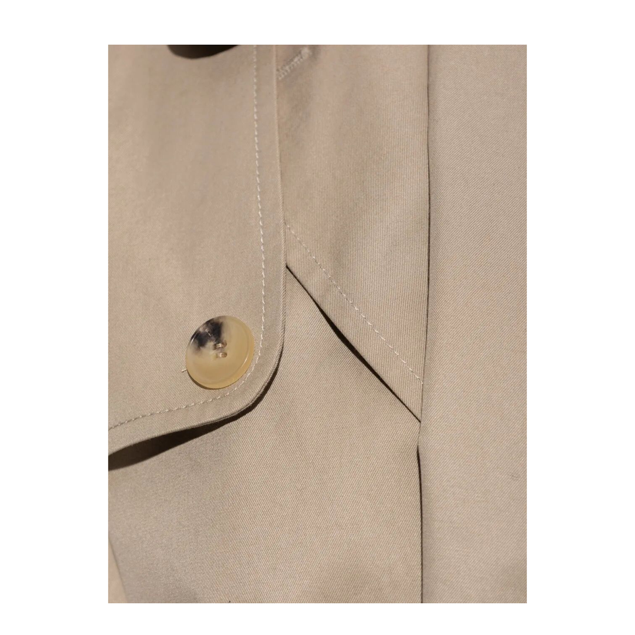 Double-Breasted Trench Coat - Image 4
