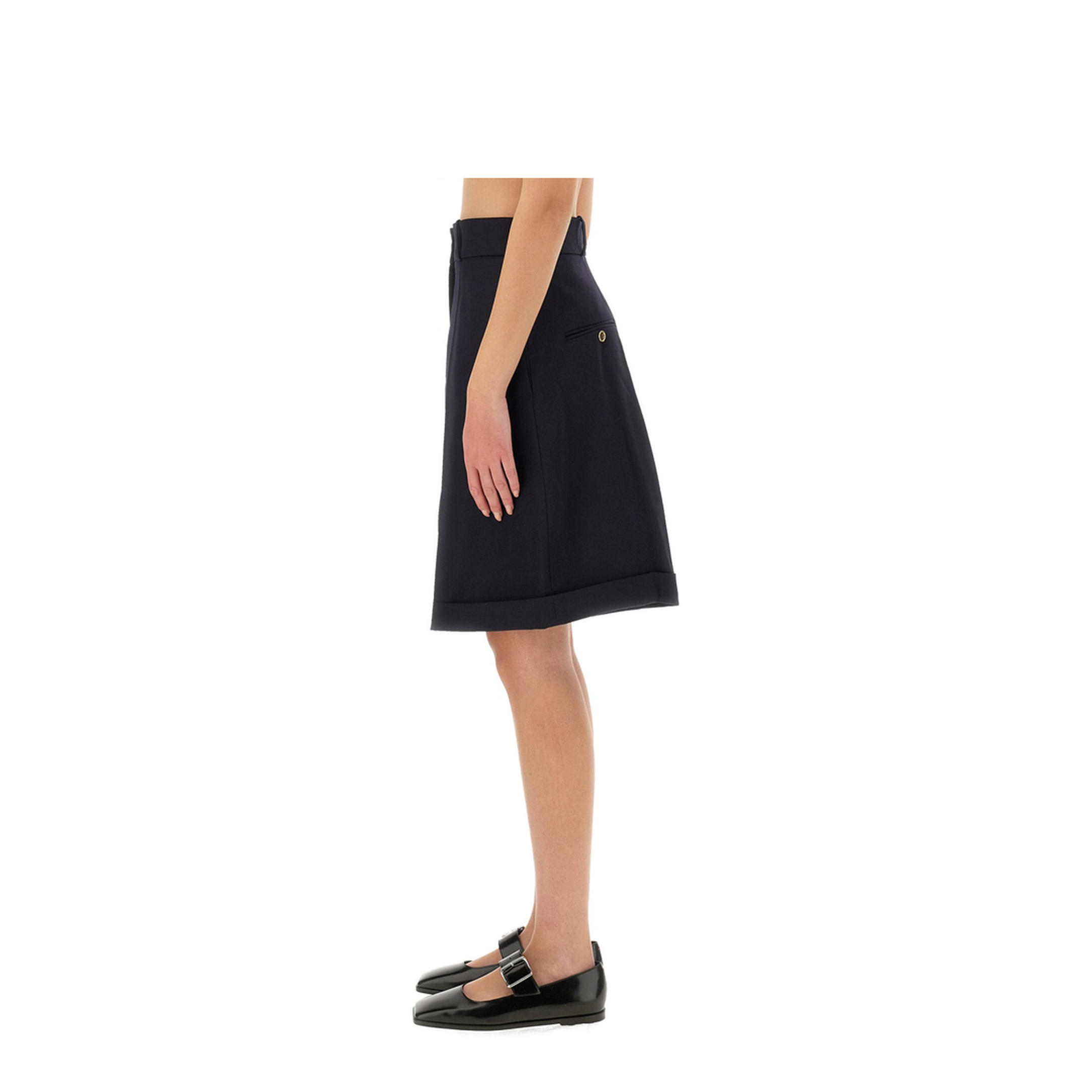 Wool Bermuda Shorts - Image 4