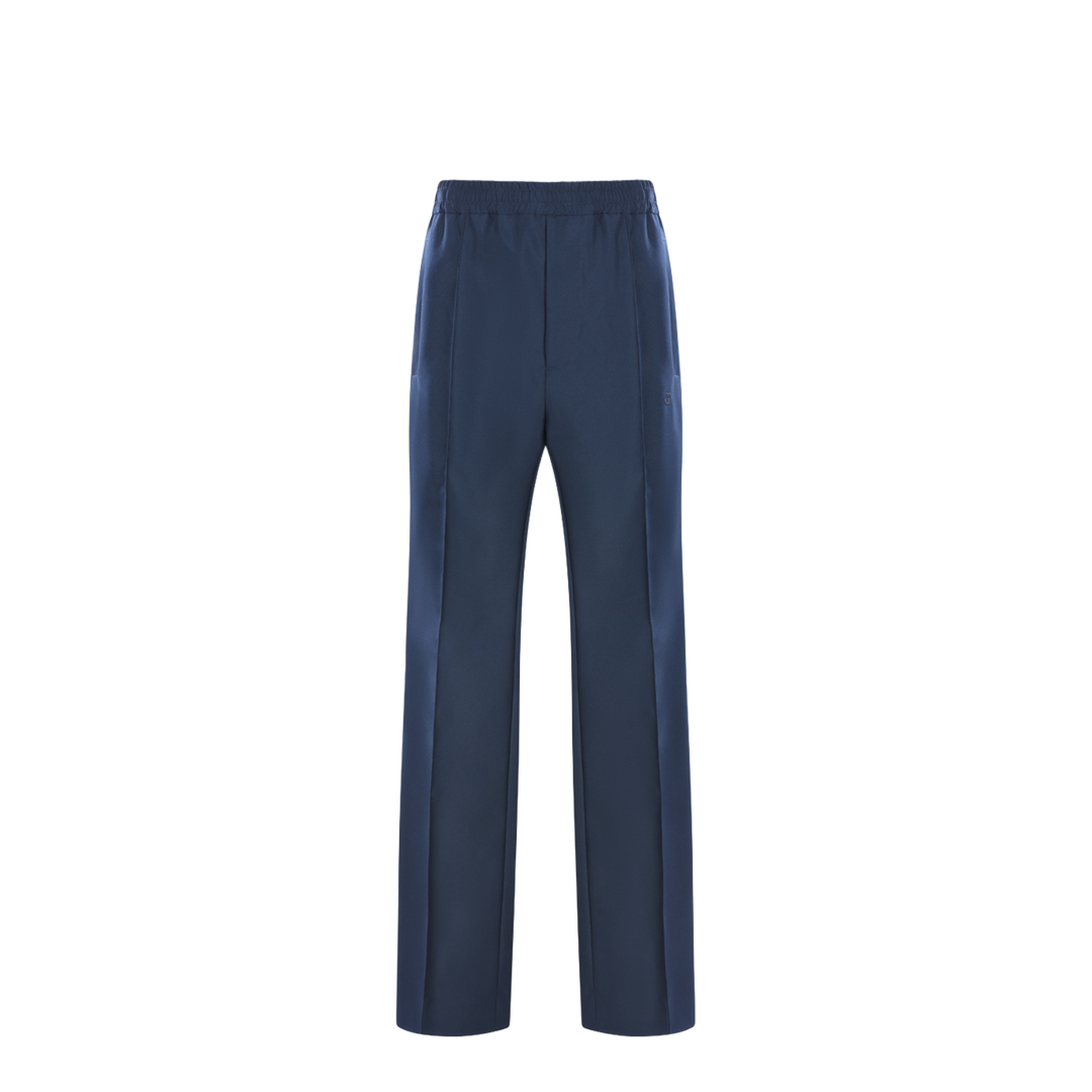 Technical Panama Sportswear Trousers in Dark Blue - Image 2
