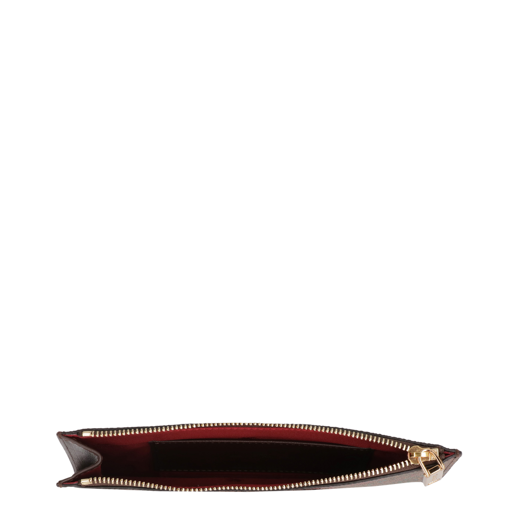 Paisley Jacquard Pouch - Brown / Multicolor - Image 4