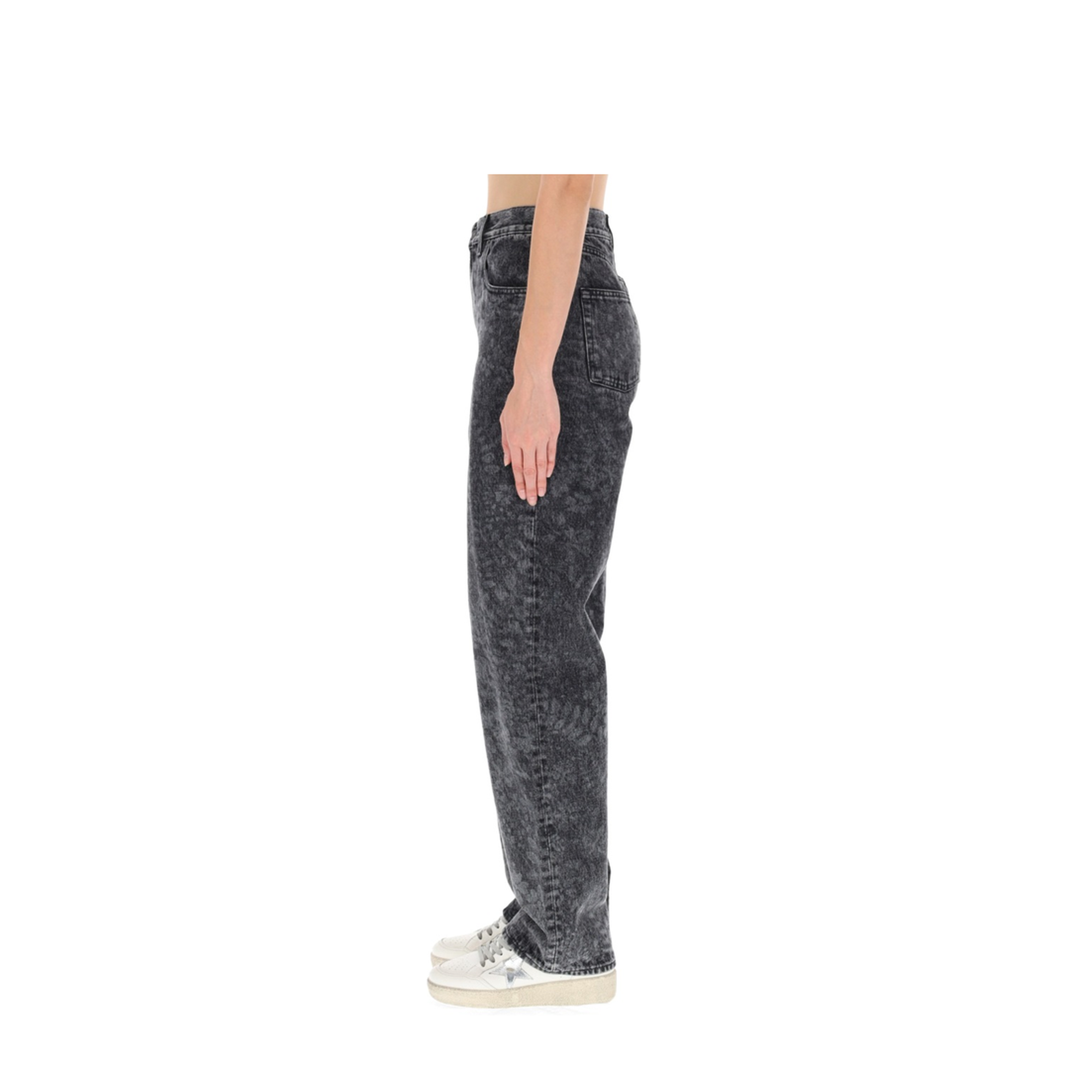 JEANS WITH FLORAL PATTERN - Image 3