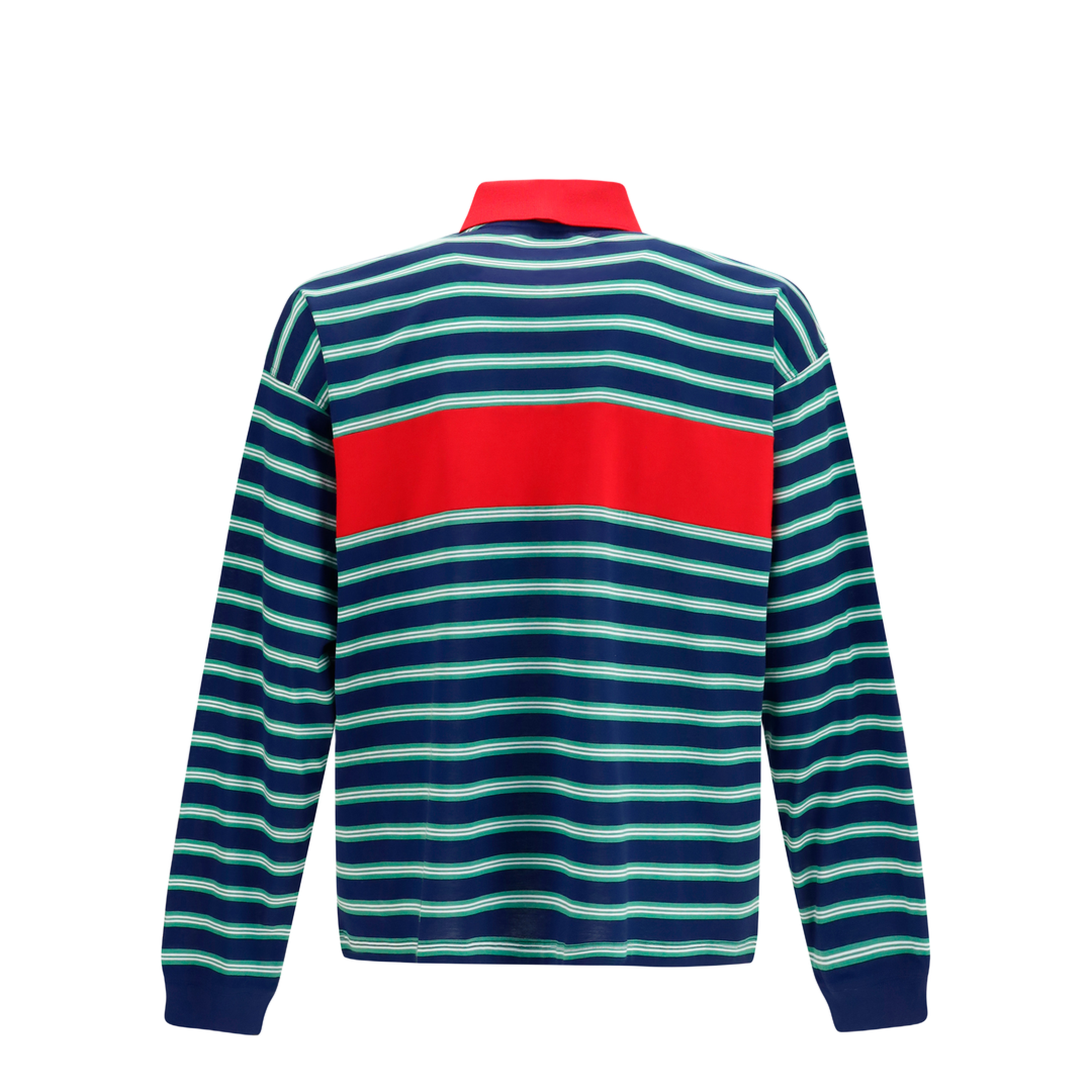 Striped Cotton Polo - Image 2
