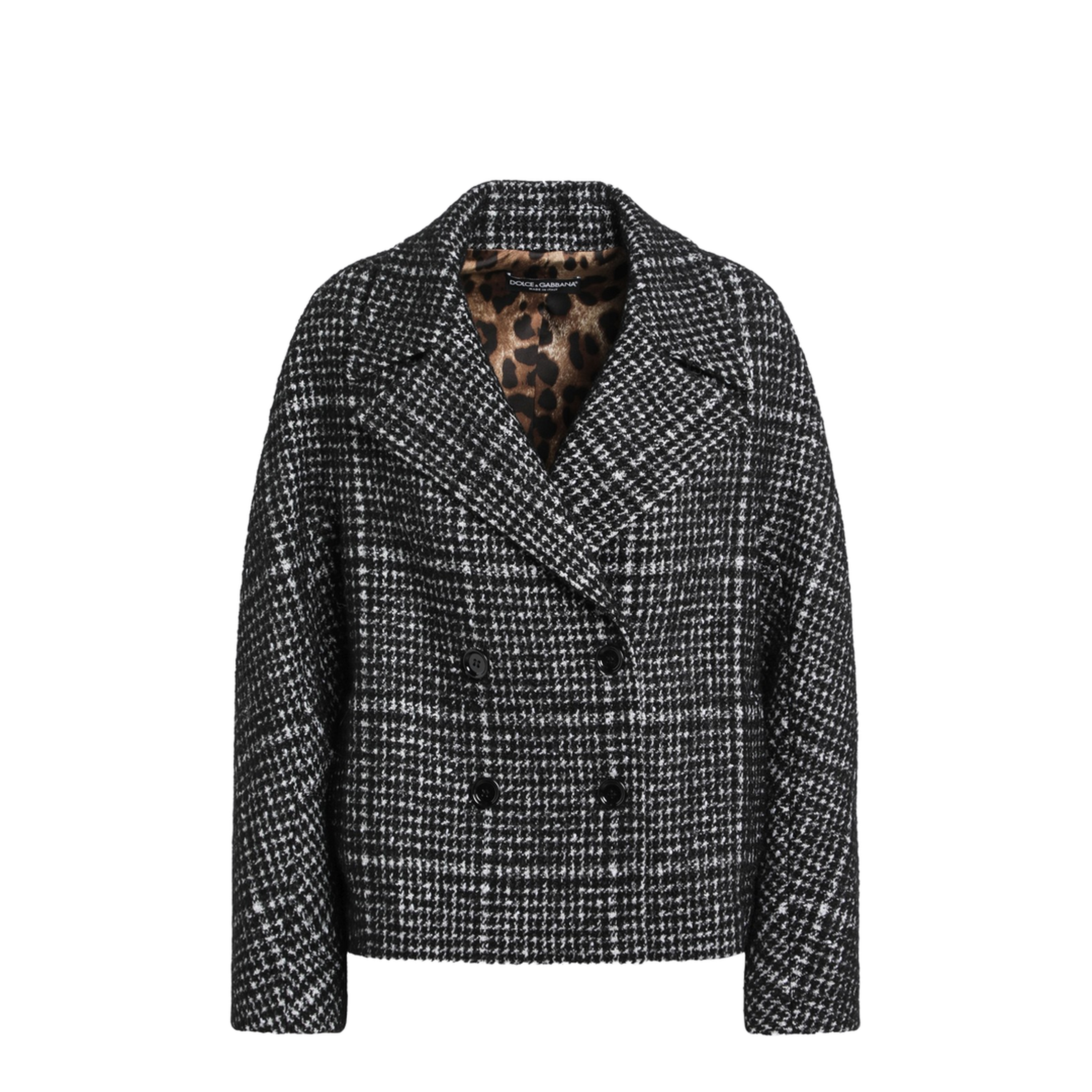 Multicolor Houndstooth Jacket - Image 1