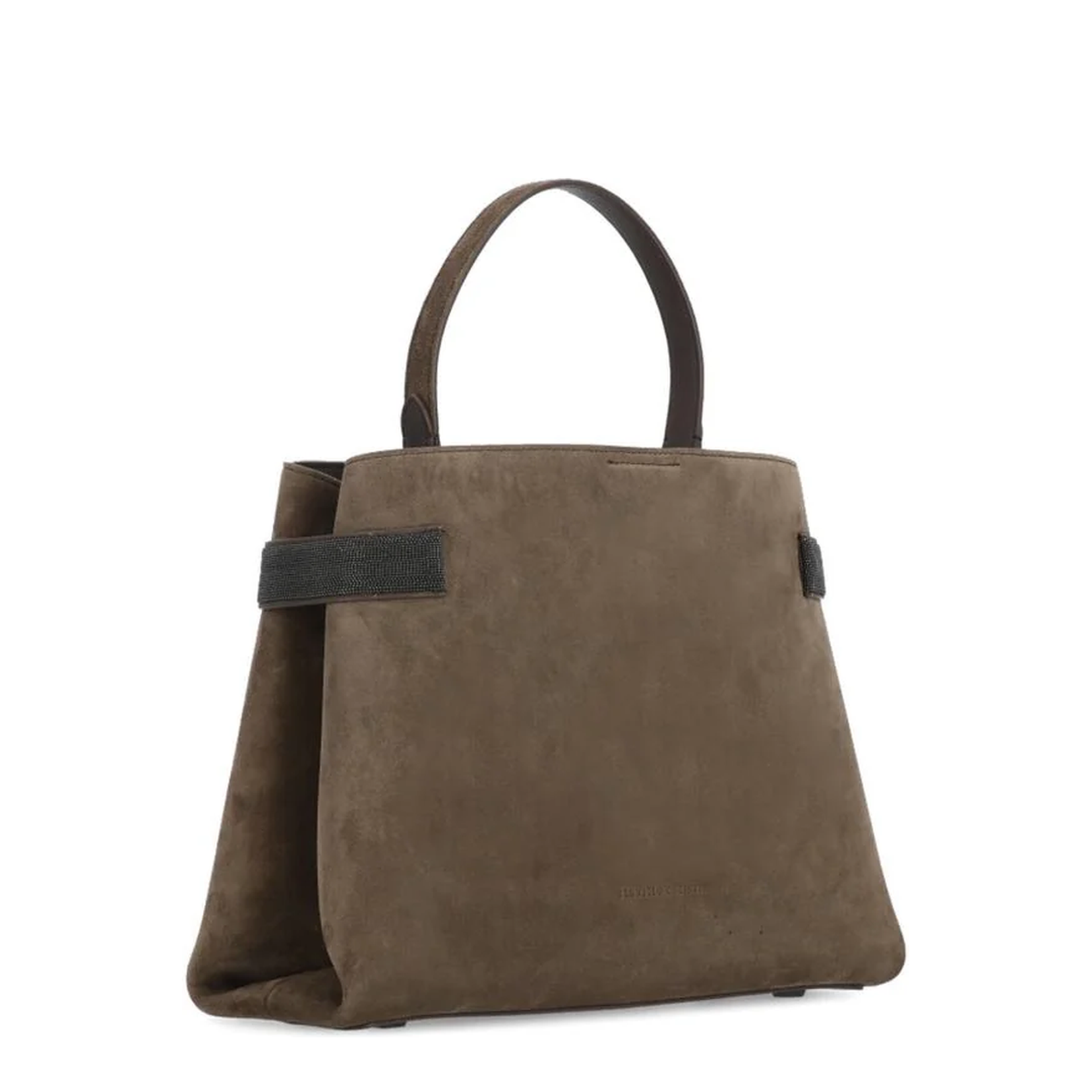 Brown Suede Leather Shoulder Bag - Image 3