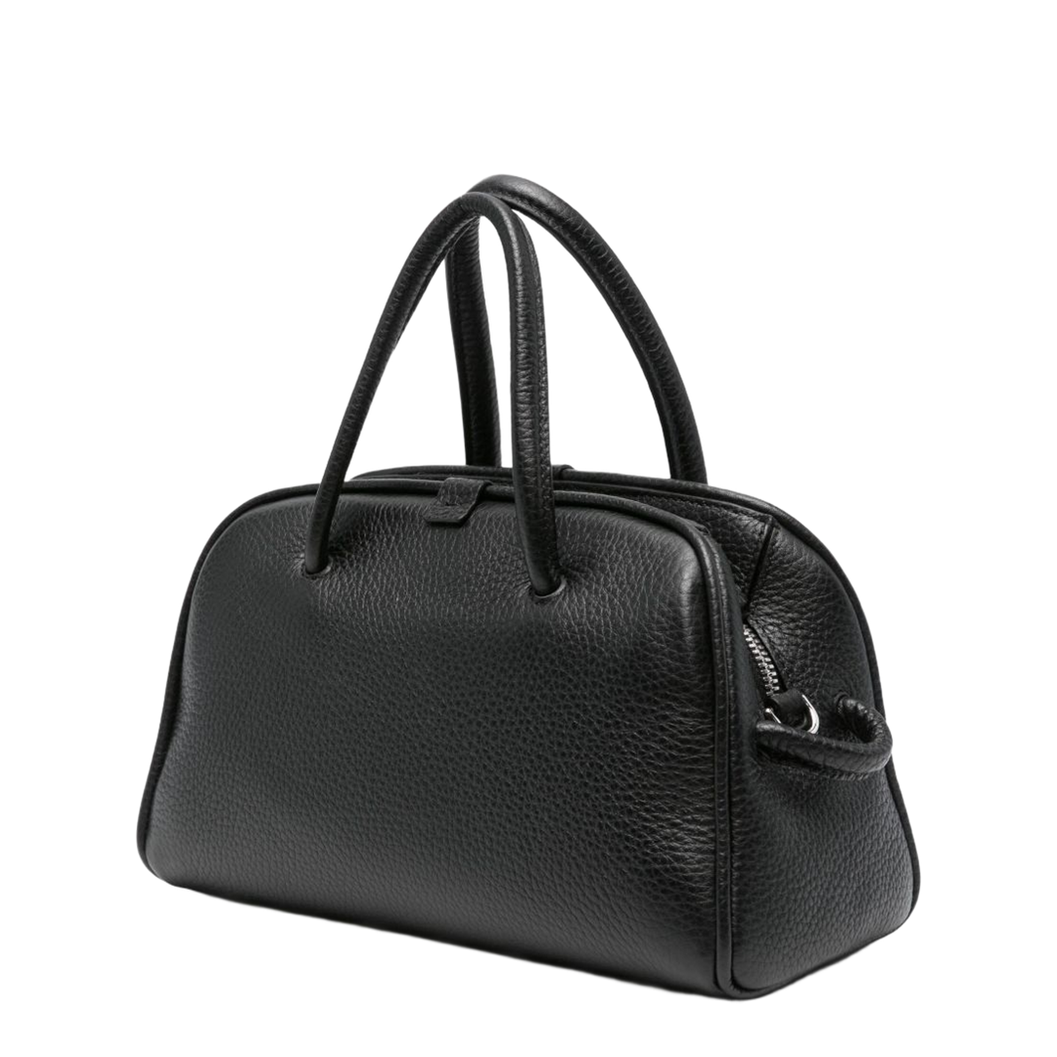 Le Petit Turismo Grained Calfskin Bowling Bag - Black - Image 4