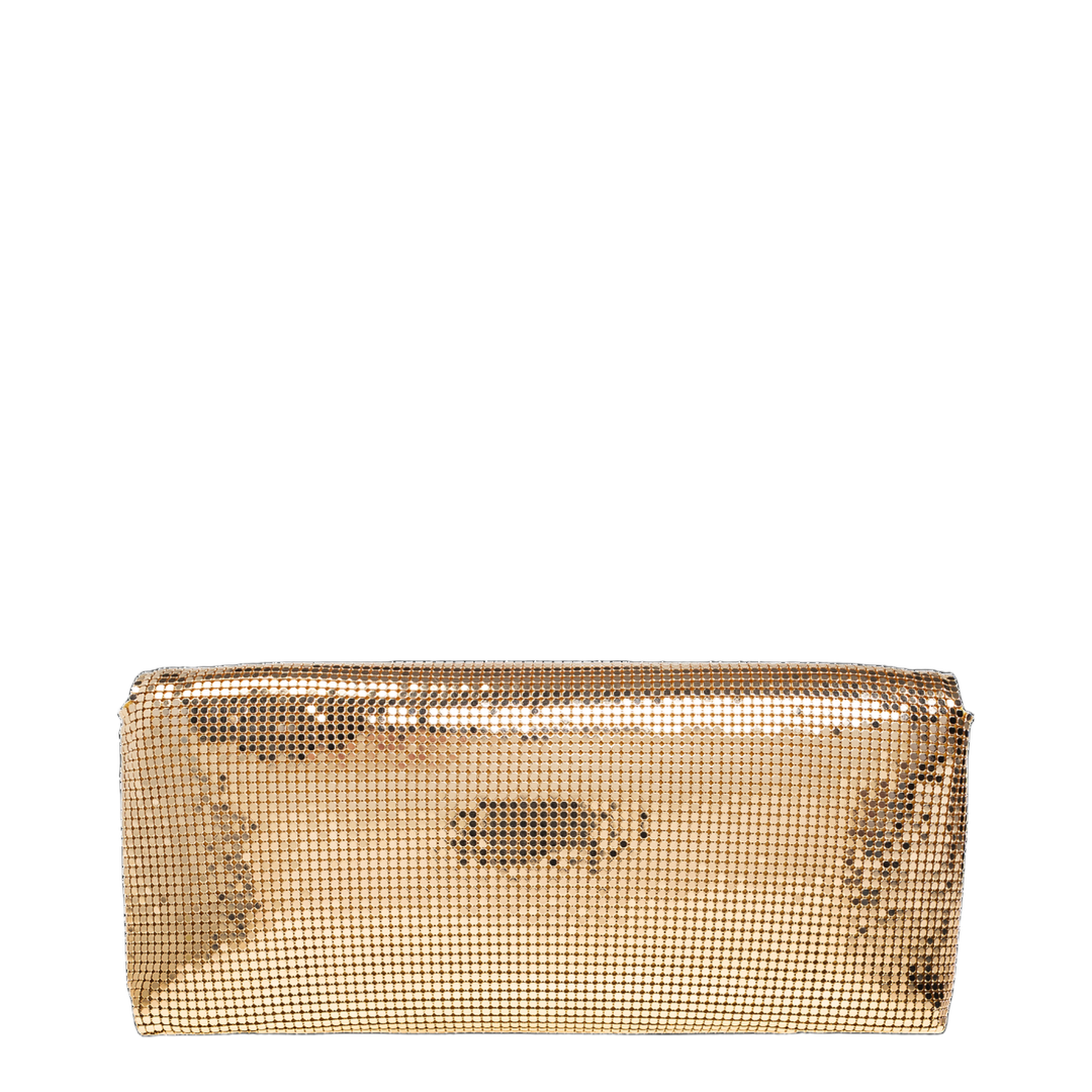 La Medusa Metal Mesh Clutch - Gold - Image 3