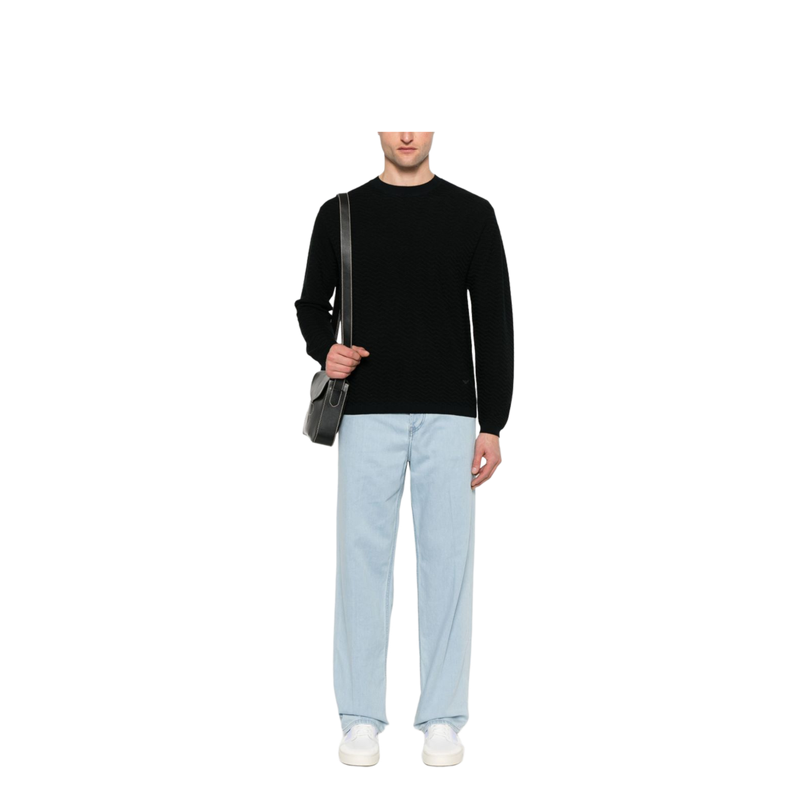 Wool Blend Crewneck Sweater - Image 5