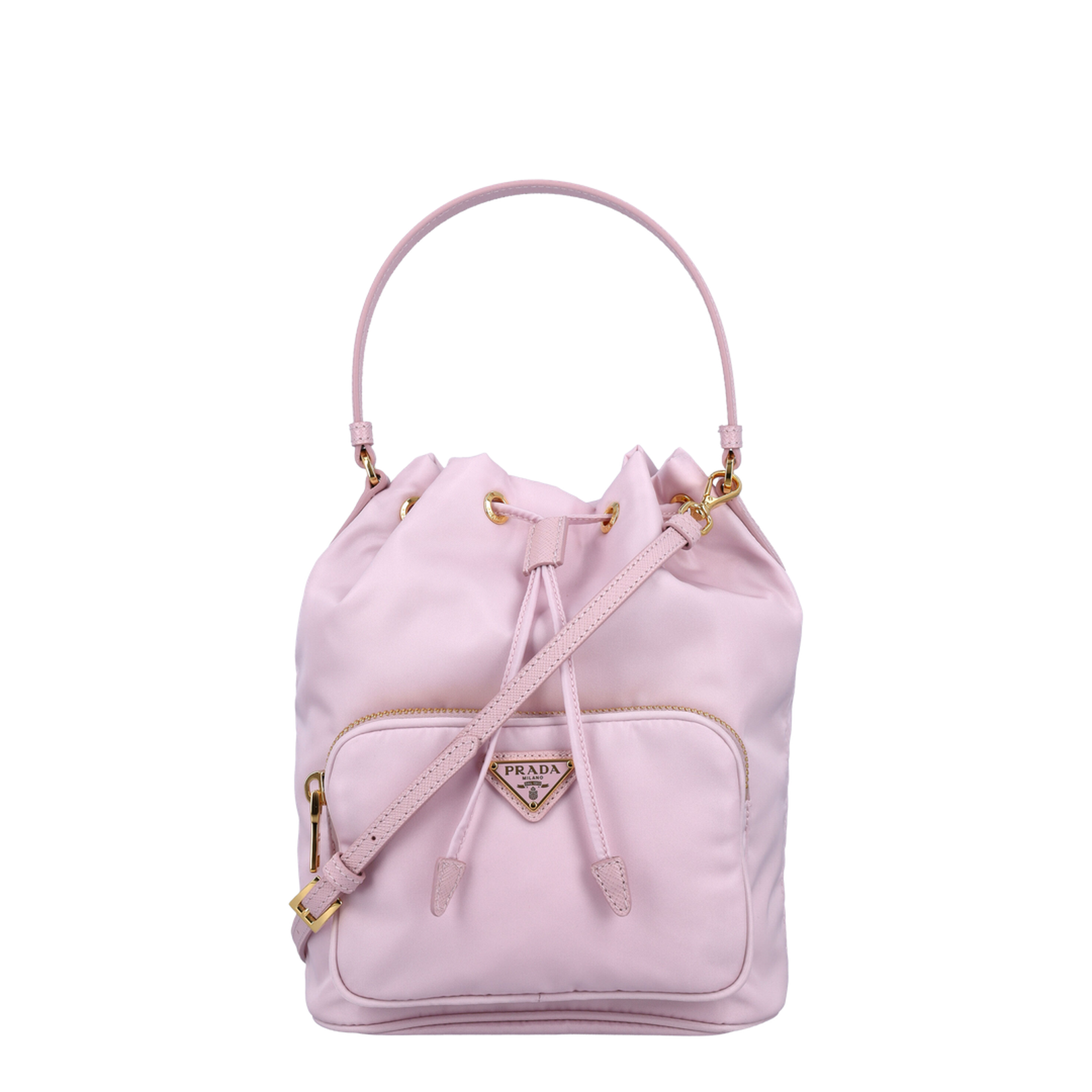 Bag in Re-nylon with Triangular Logo - Image 3