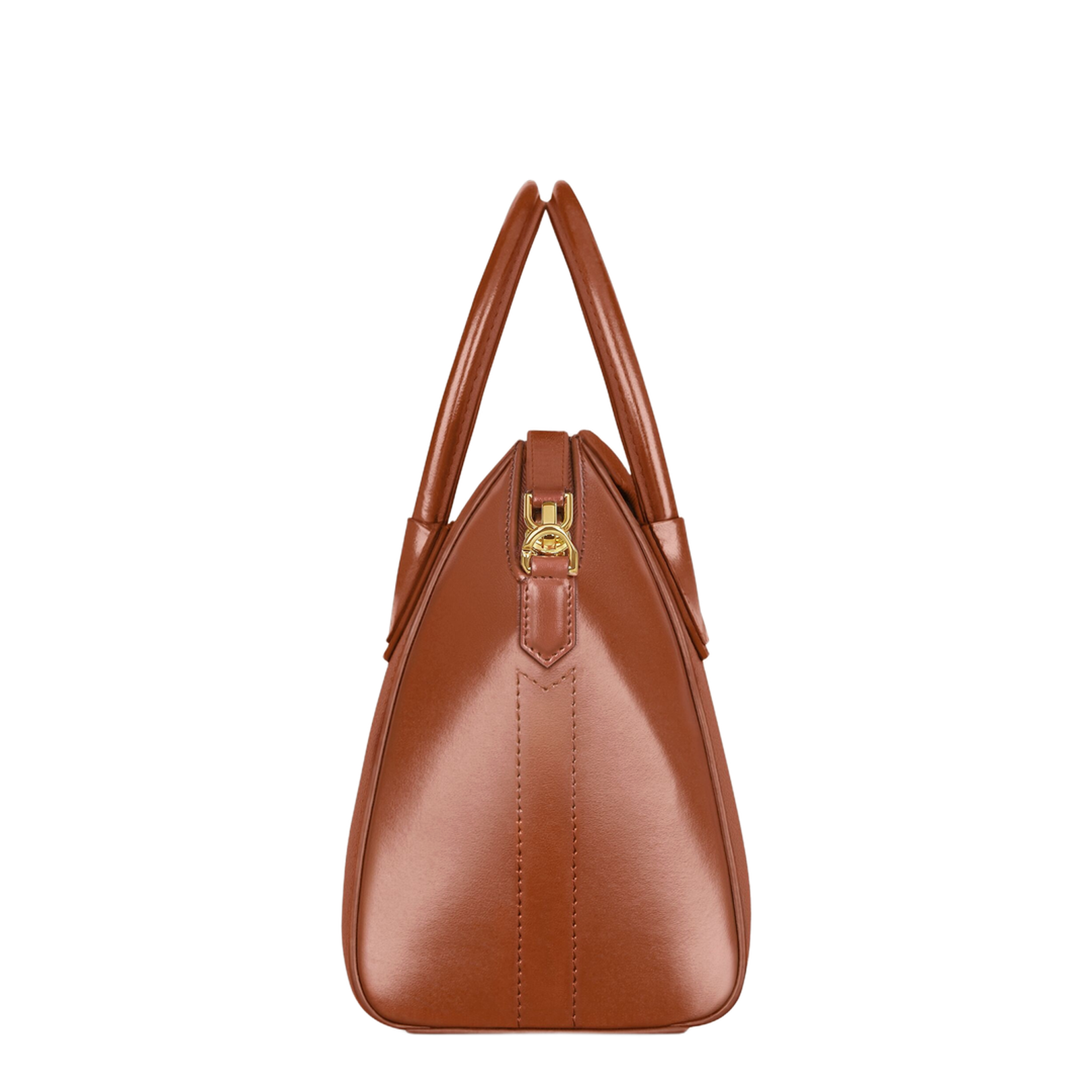 Zipper Closure Tote Bag with Adjustable and Removable Leather Strap - Image 3