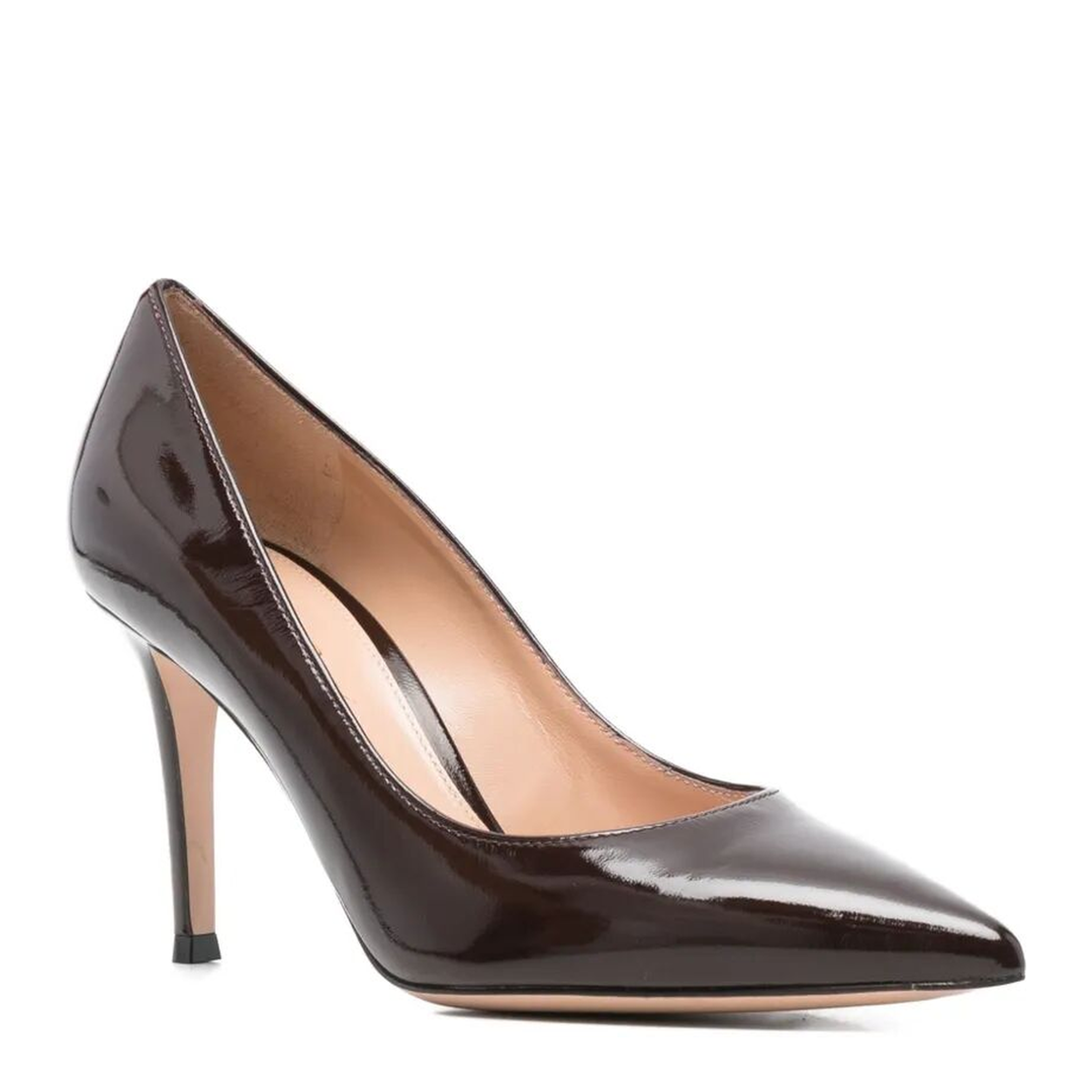 Glossy Nappa Leather Pumps - Image 4