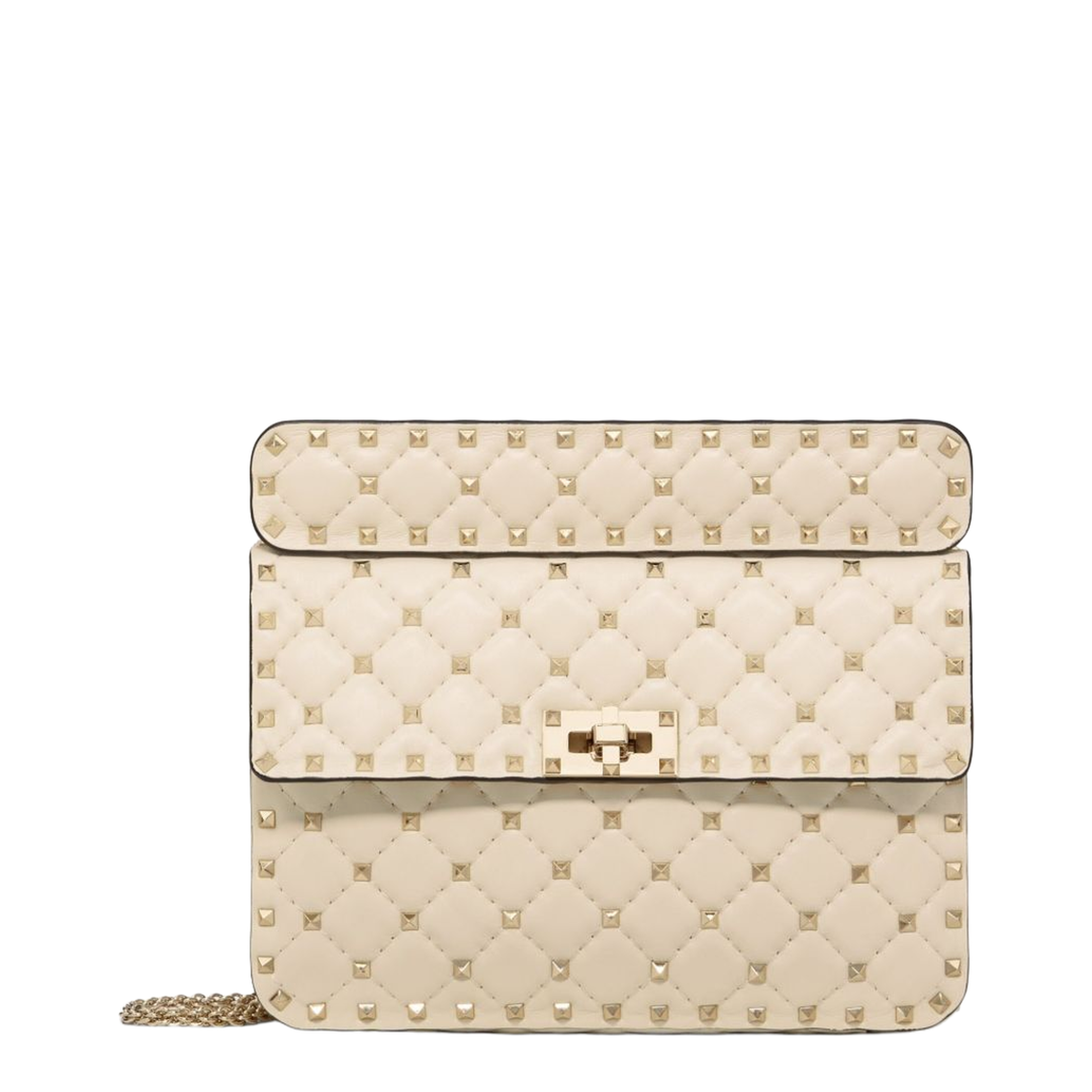 Medium Nappa Rockstud Spike Bag - Image 1