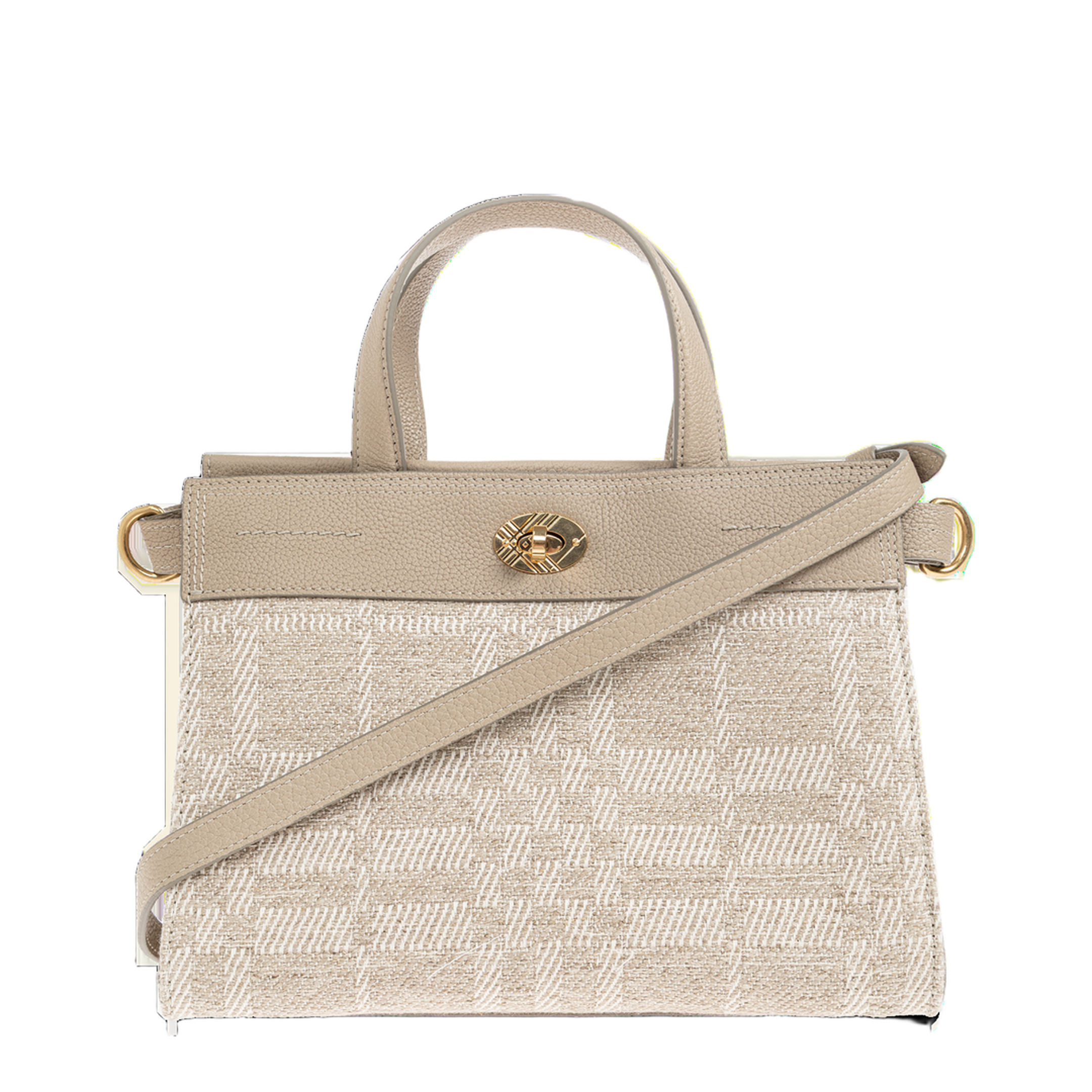 Cotswolds Mini Linen Tote - Natural Beige - Image 1