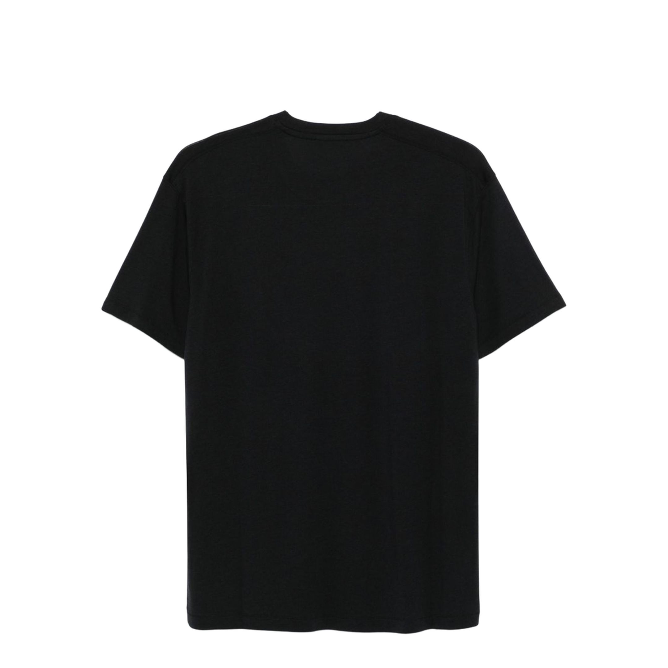 Black Crew Neck T-Shirt - Image 2