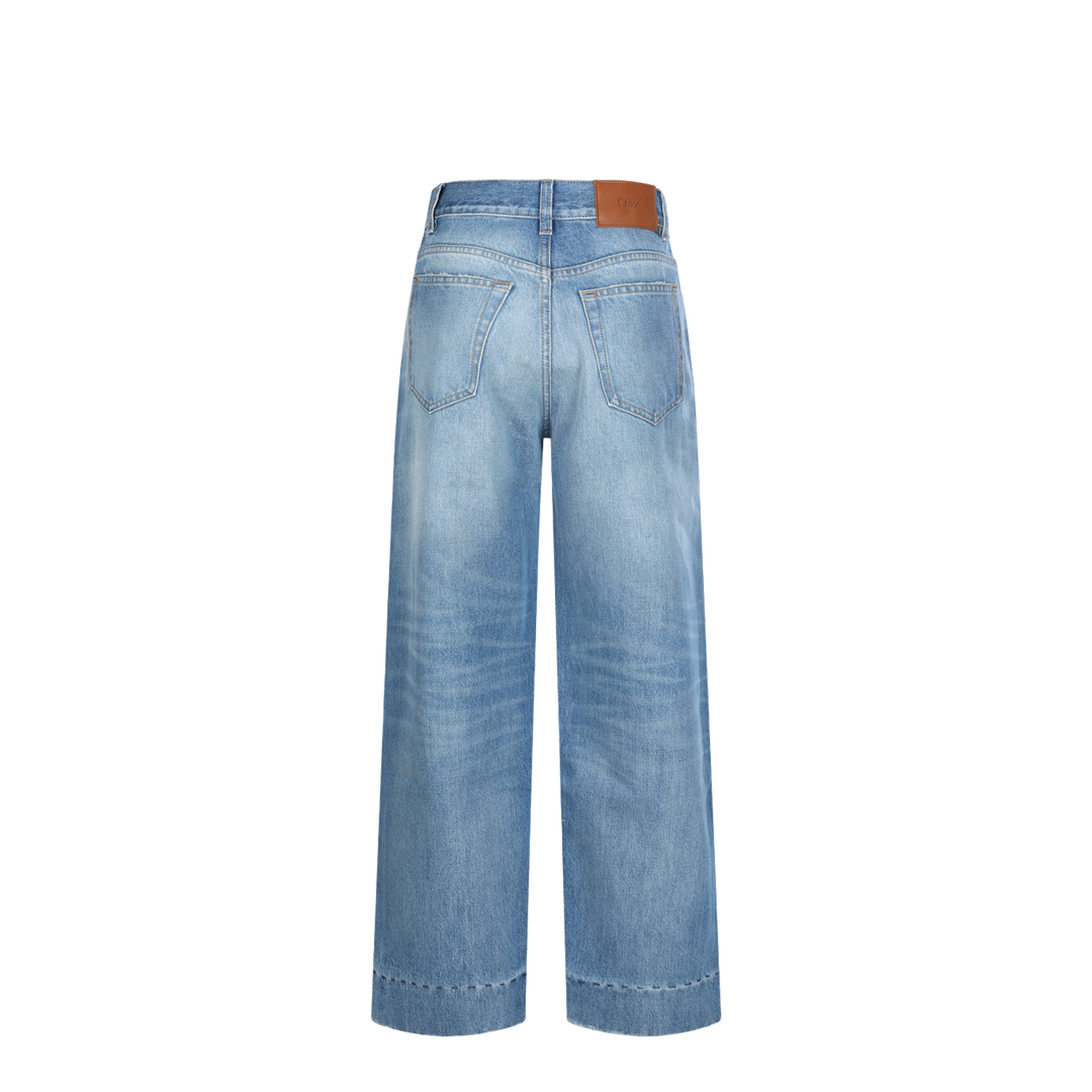 High-waisted shorts jeans - Image 3