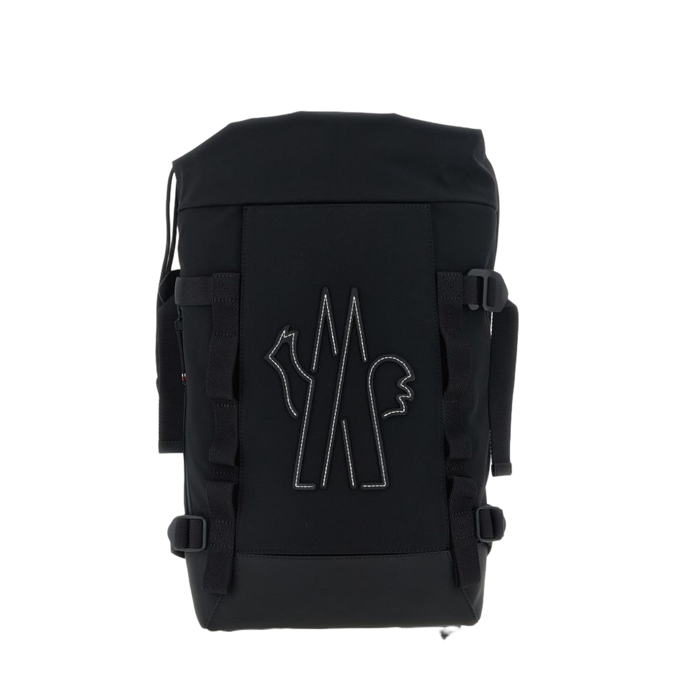 Black Technical Fabric Backpack - Image 1