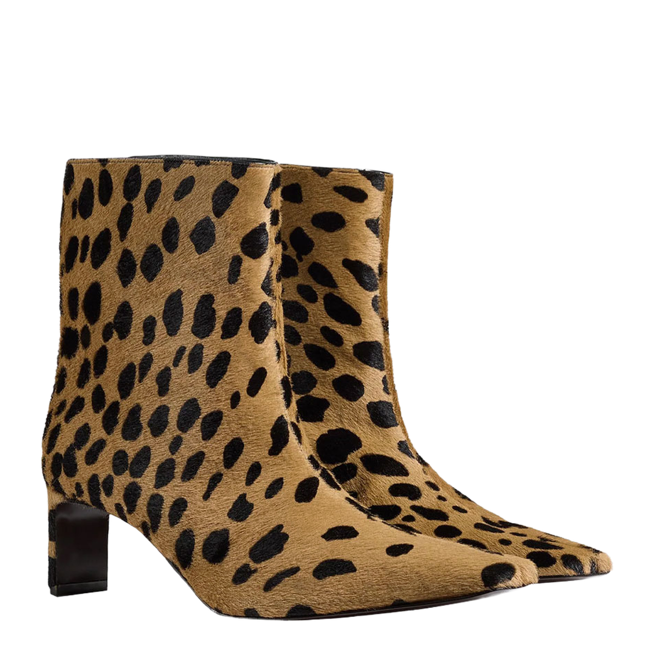 Ankle Boots in Printed Haircalf - Image 2