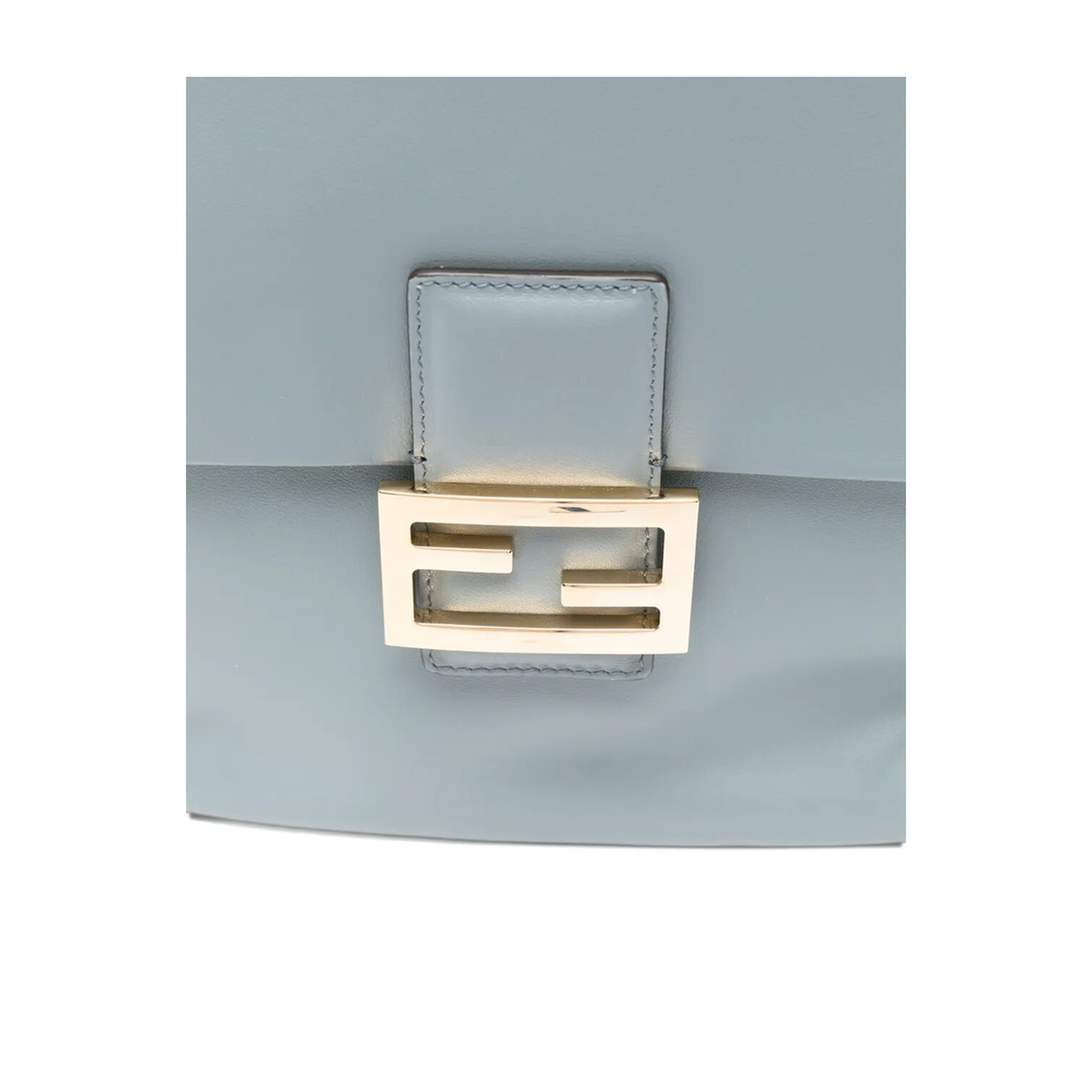 Women's Backpack Leather Blue - Image 4