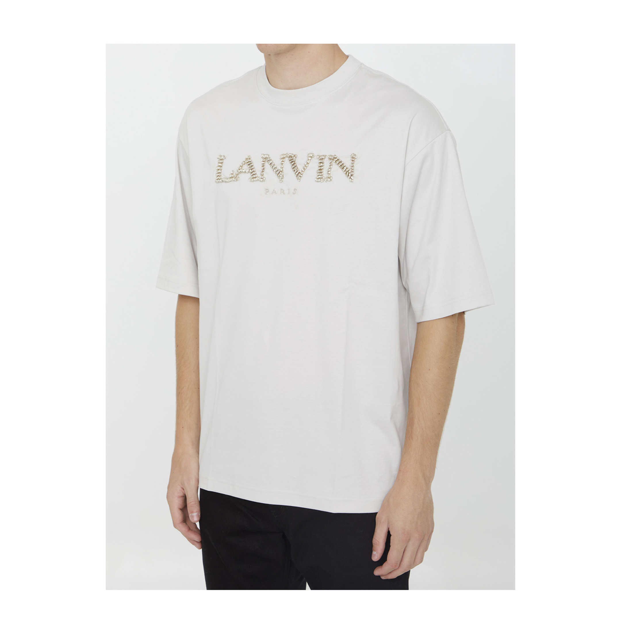 Cotton T-Shirt with Logo - Image 2
