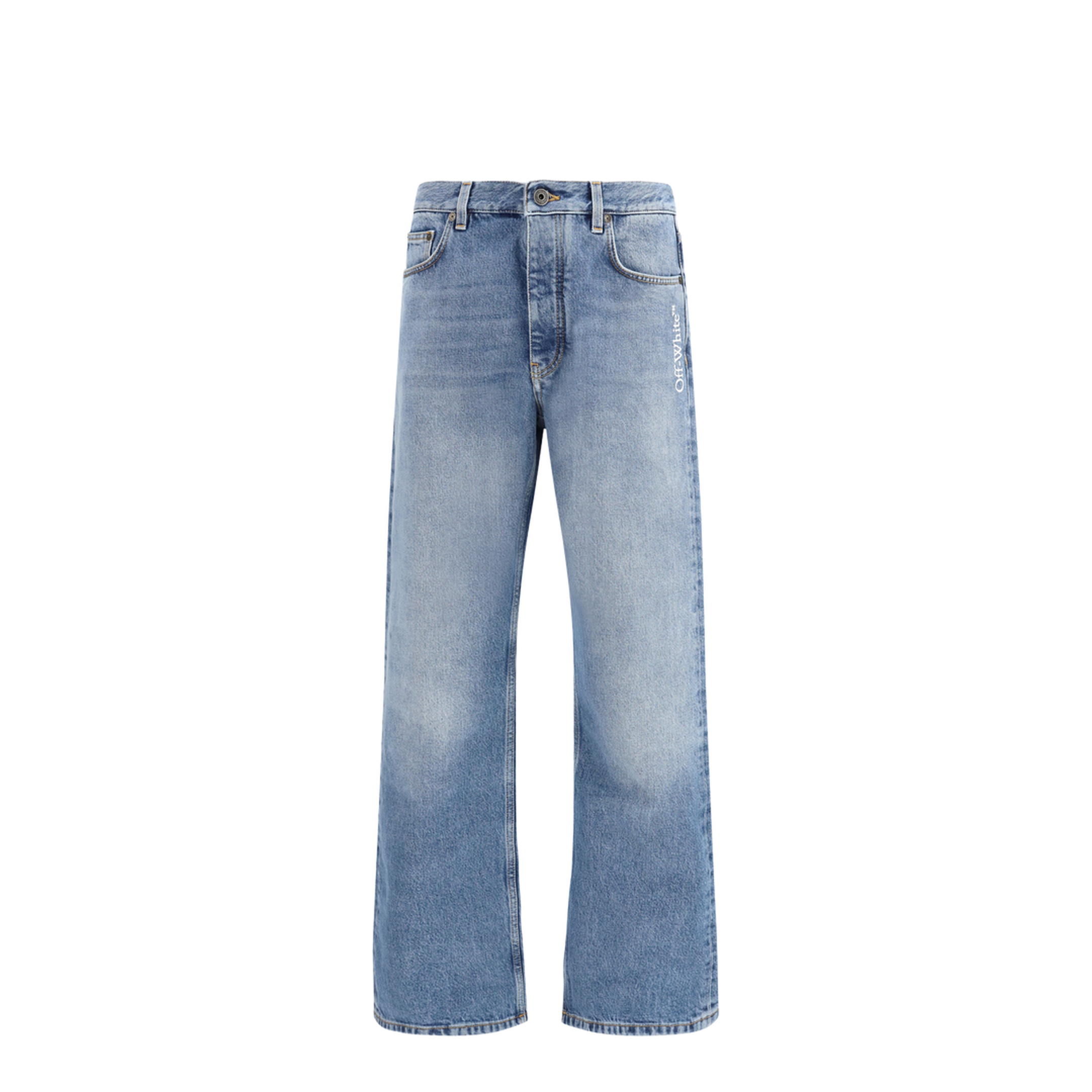 Half Arrow Slim Relaxed Jeans - Image 1