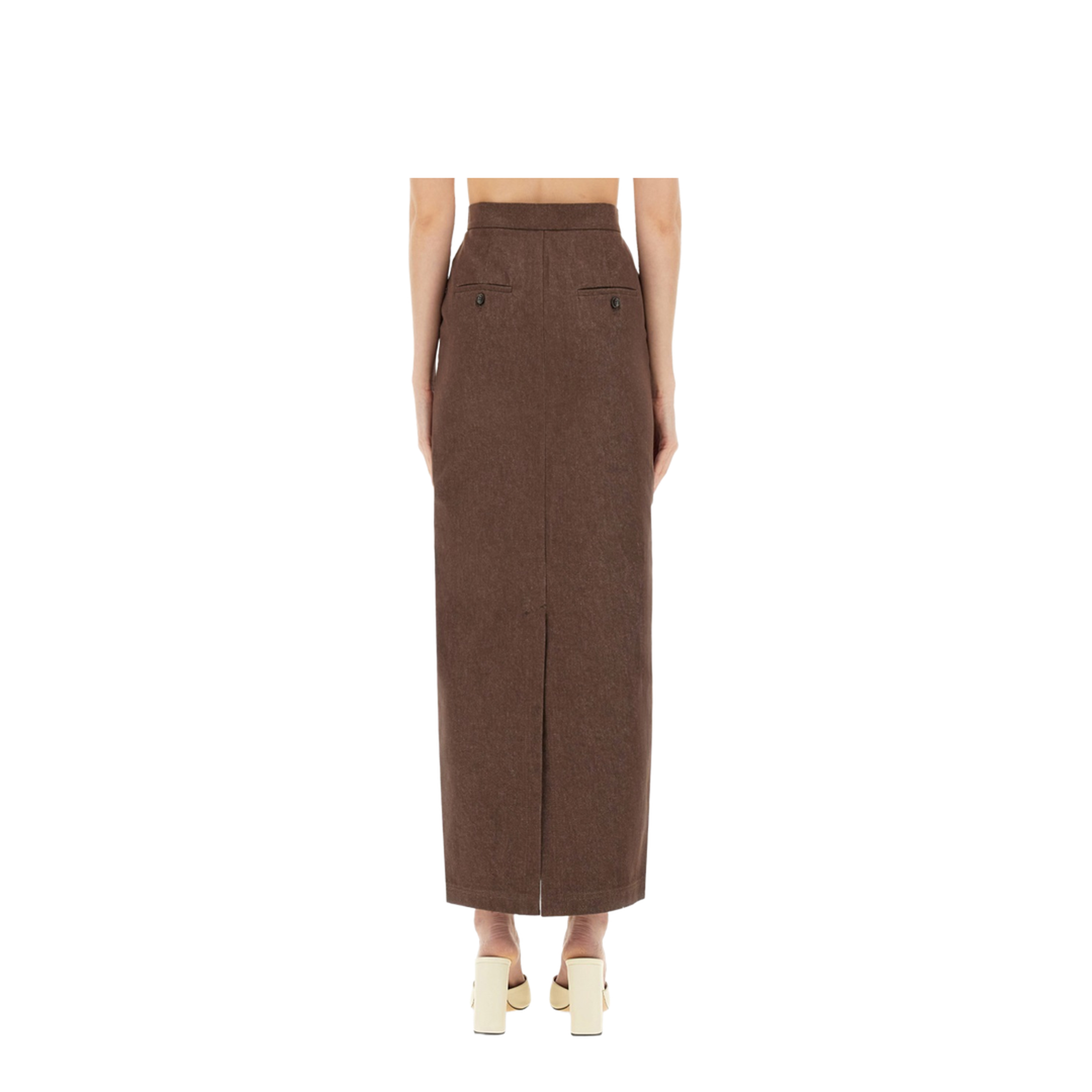 Long Pencil Skirt - Image 3
