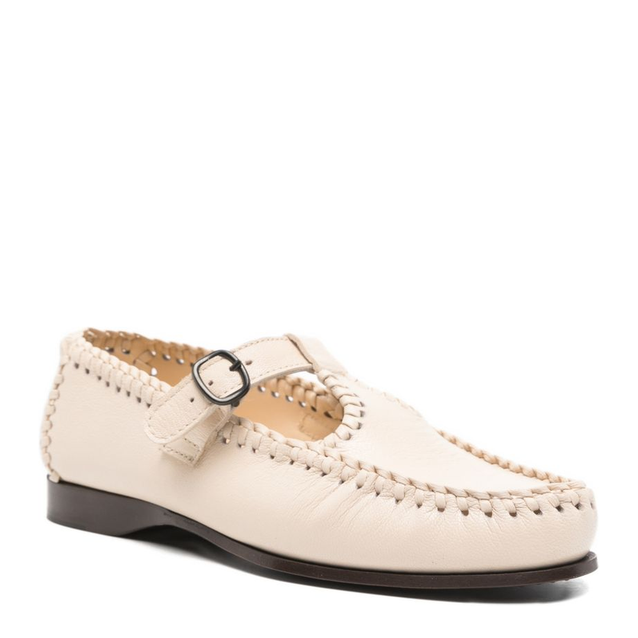 Flat Shoes Beige - Image 4