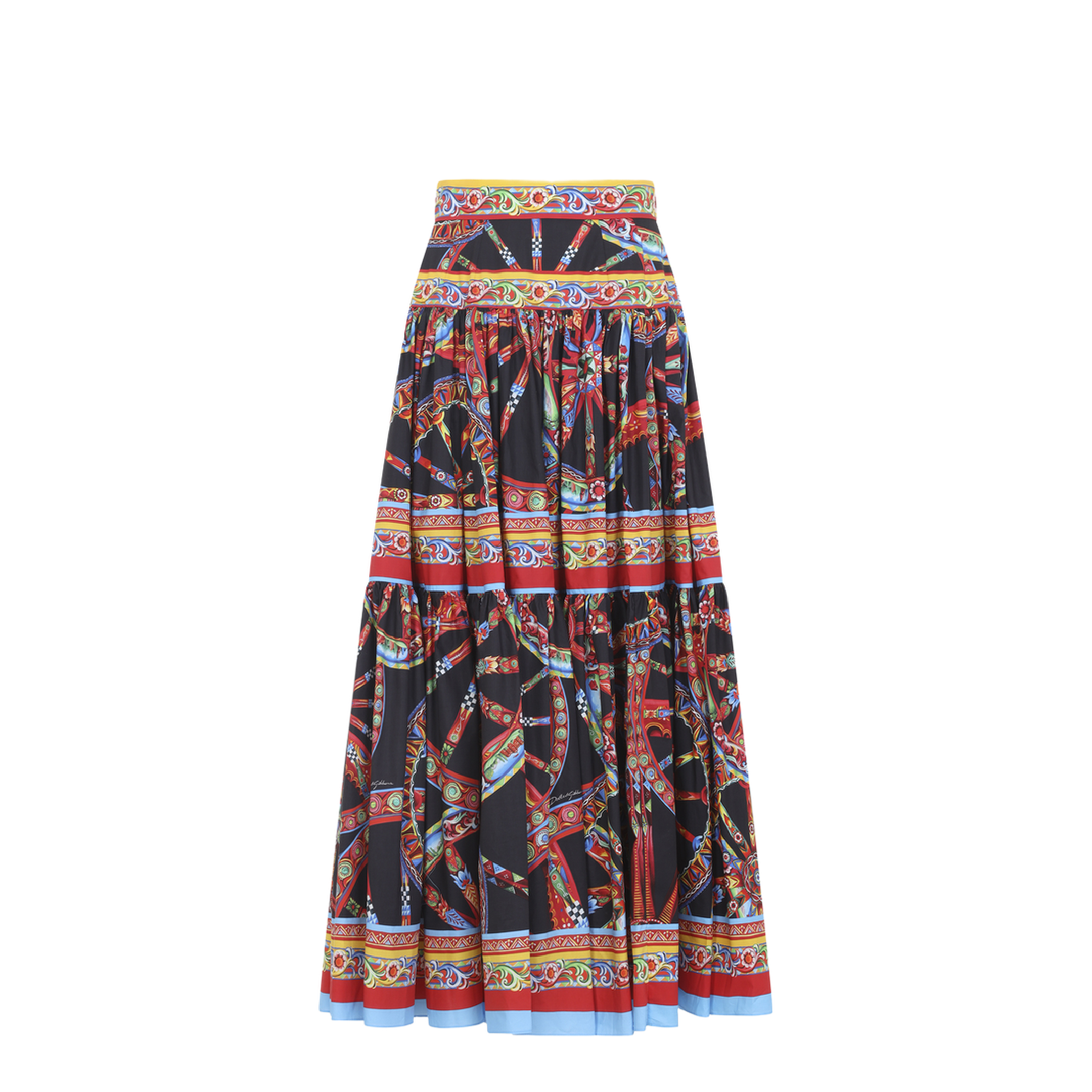 Popeline Midi Carretto Skirt - Image 2