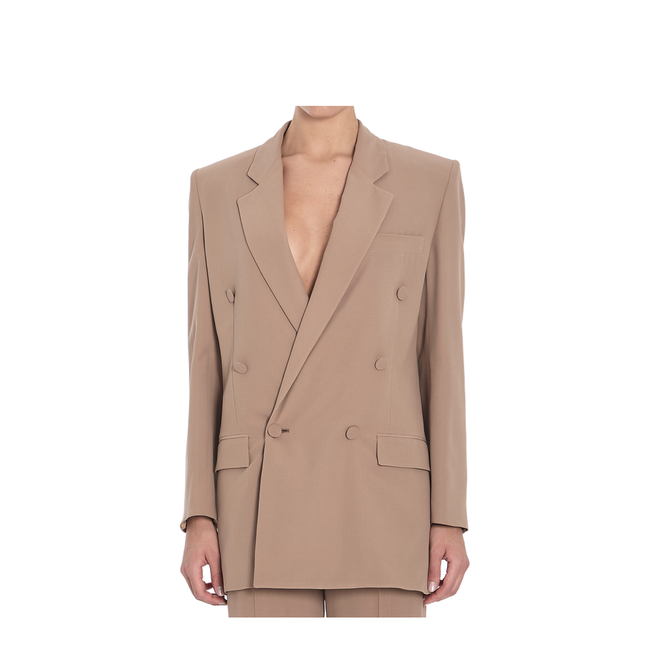 Jacket in Silk Crepe - Image 1