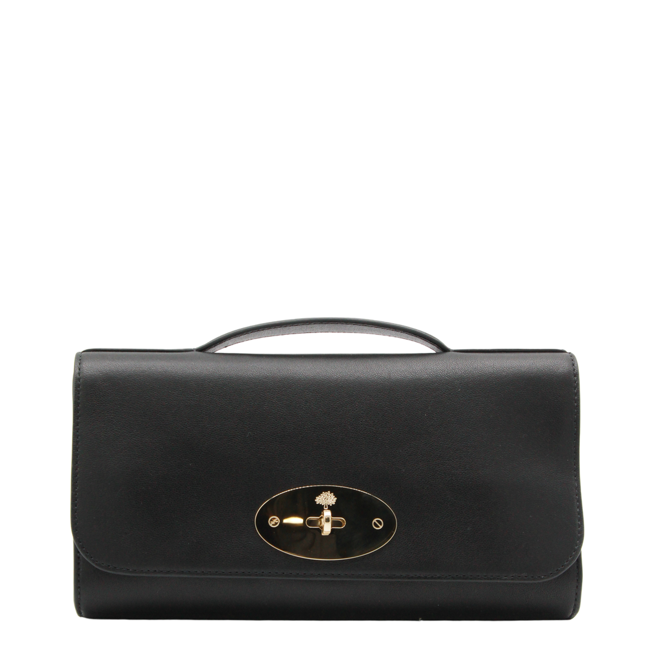 Lily Quilted Nappa Clutch - Black - Image 2
