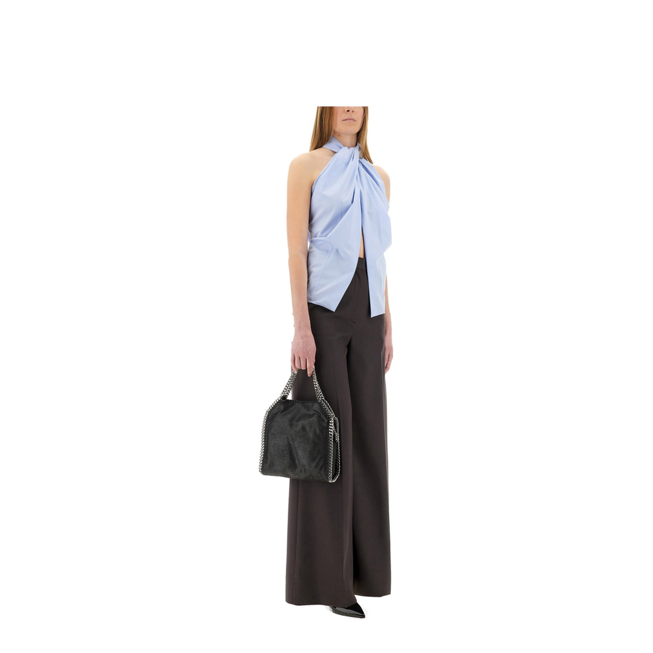 Sleeveless Top with Panel - Image 2