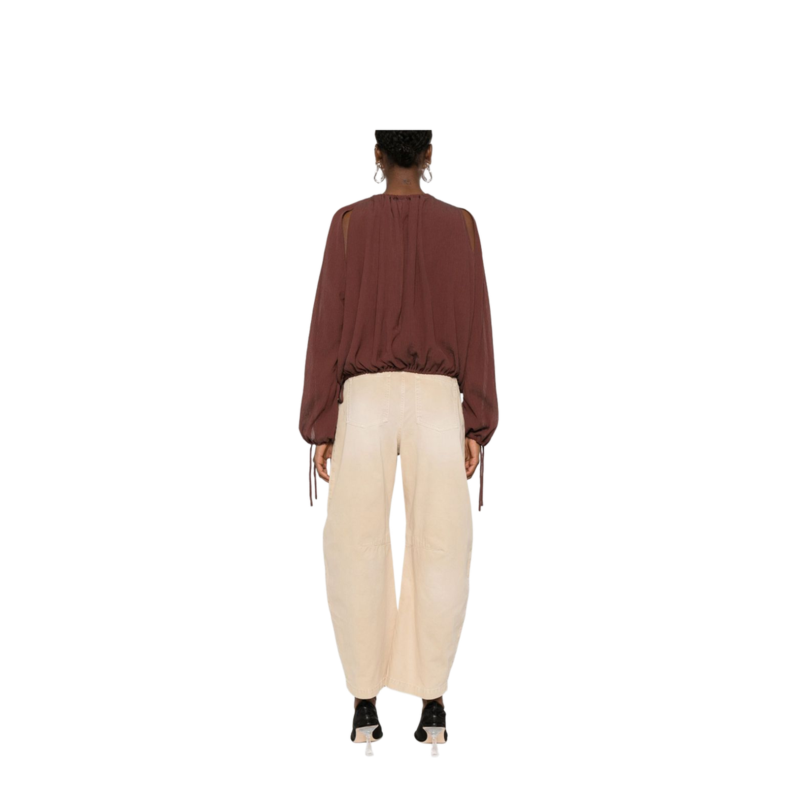 Cotton and Silk Blend Blouse - Image 5