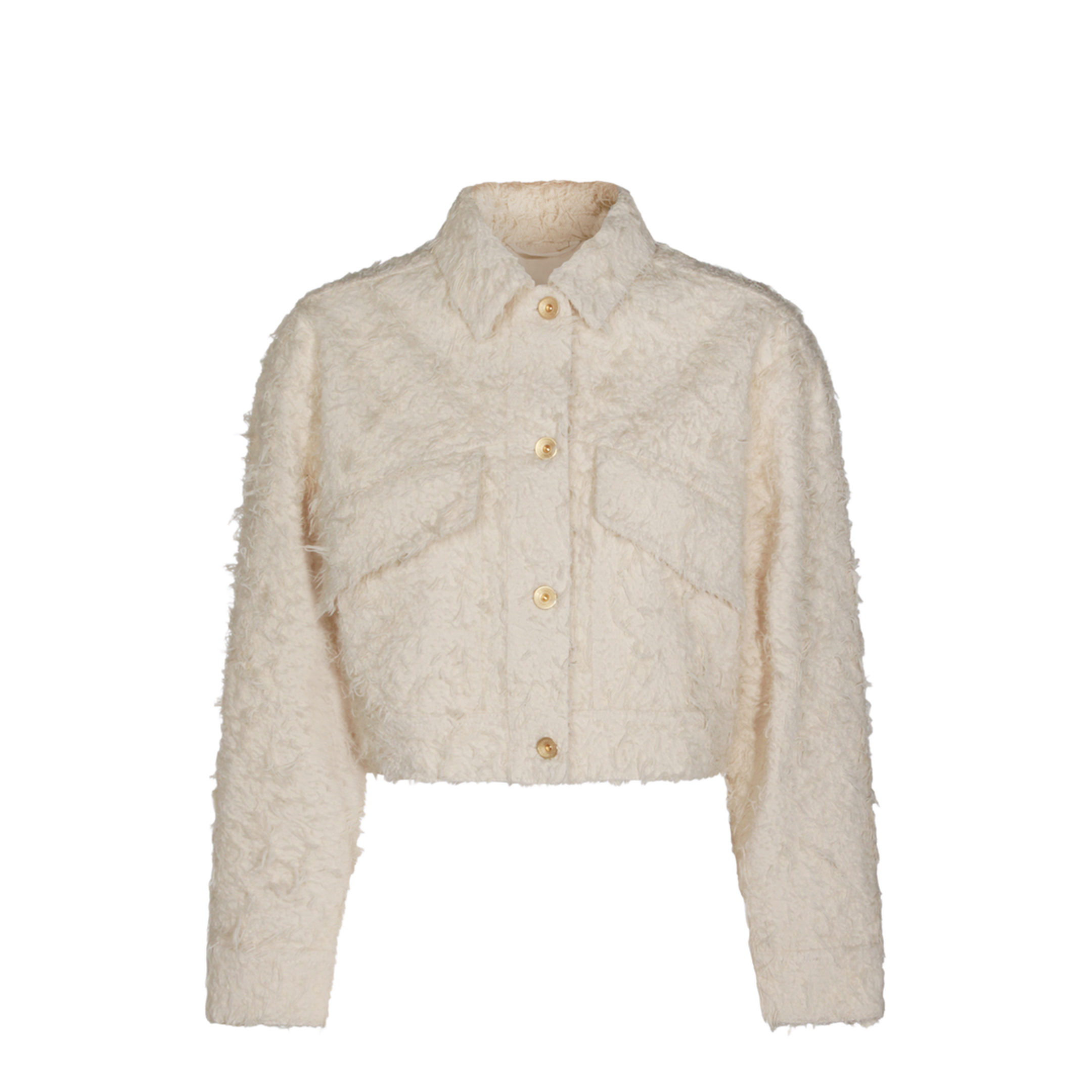 Fuzzy-Texture Jacket - Image 2