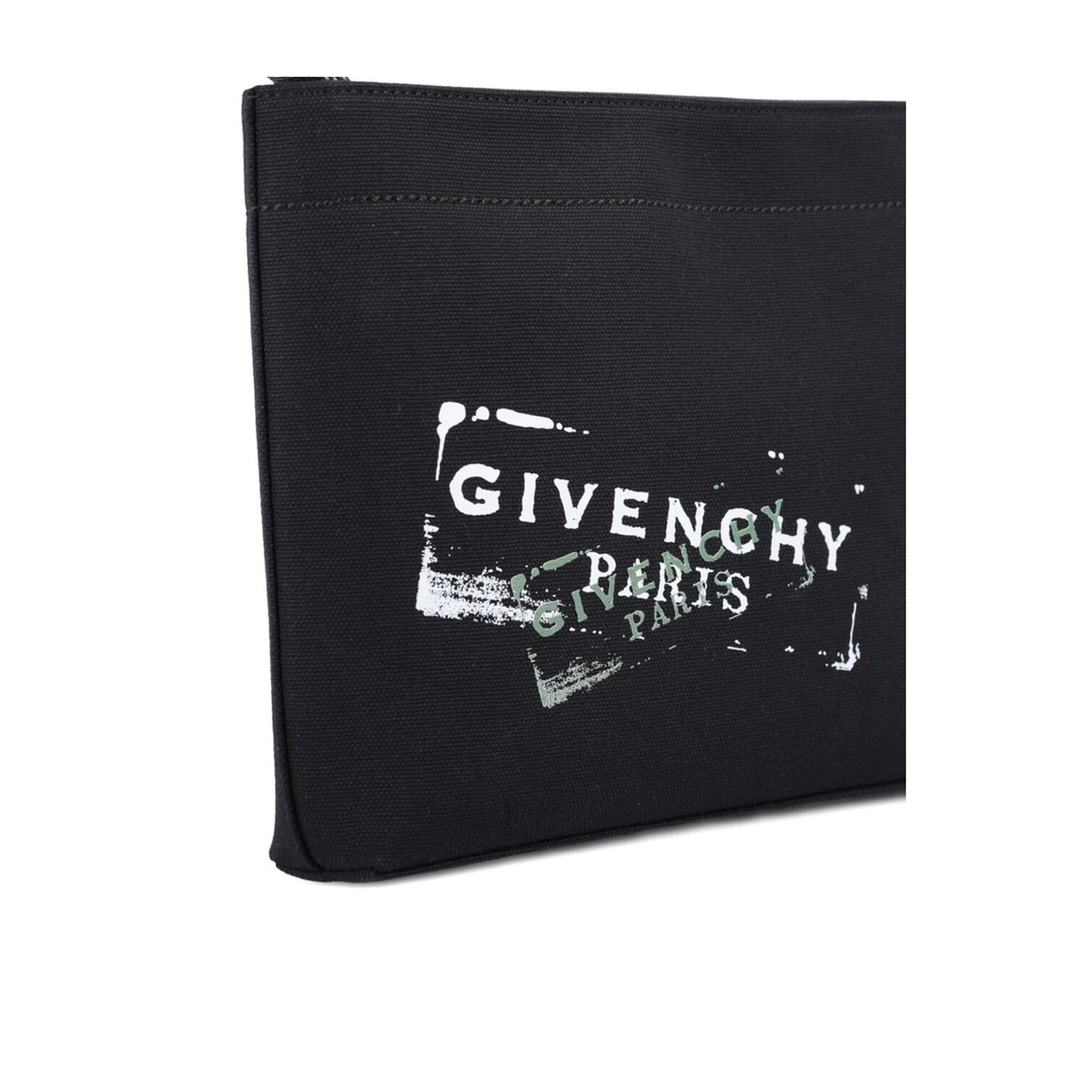 Logo-Print Clutch Bag - Image 3