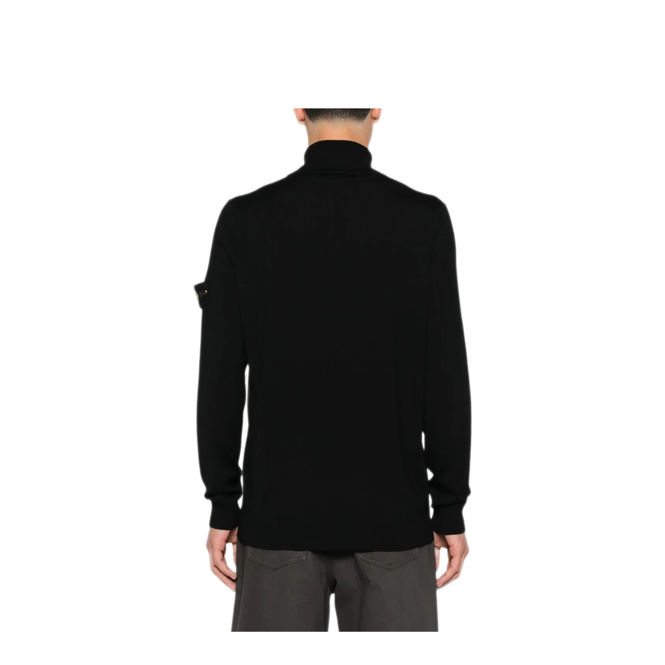 Ribbed Wool Turtleneck Sweater - Image 9