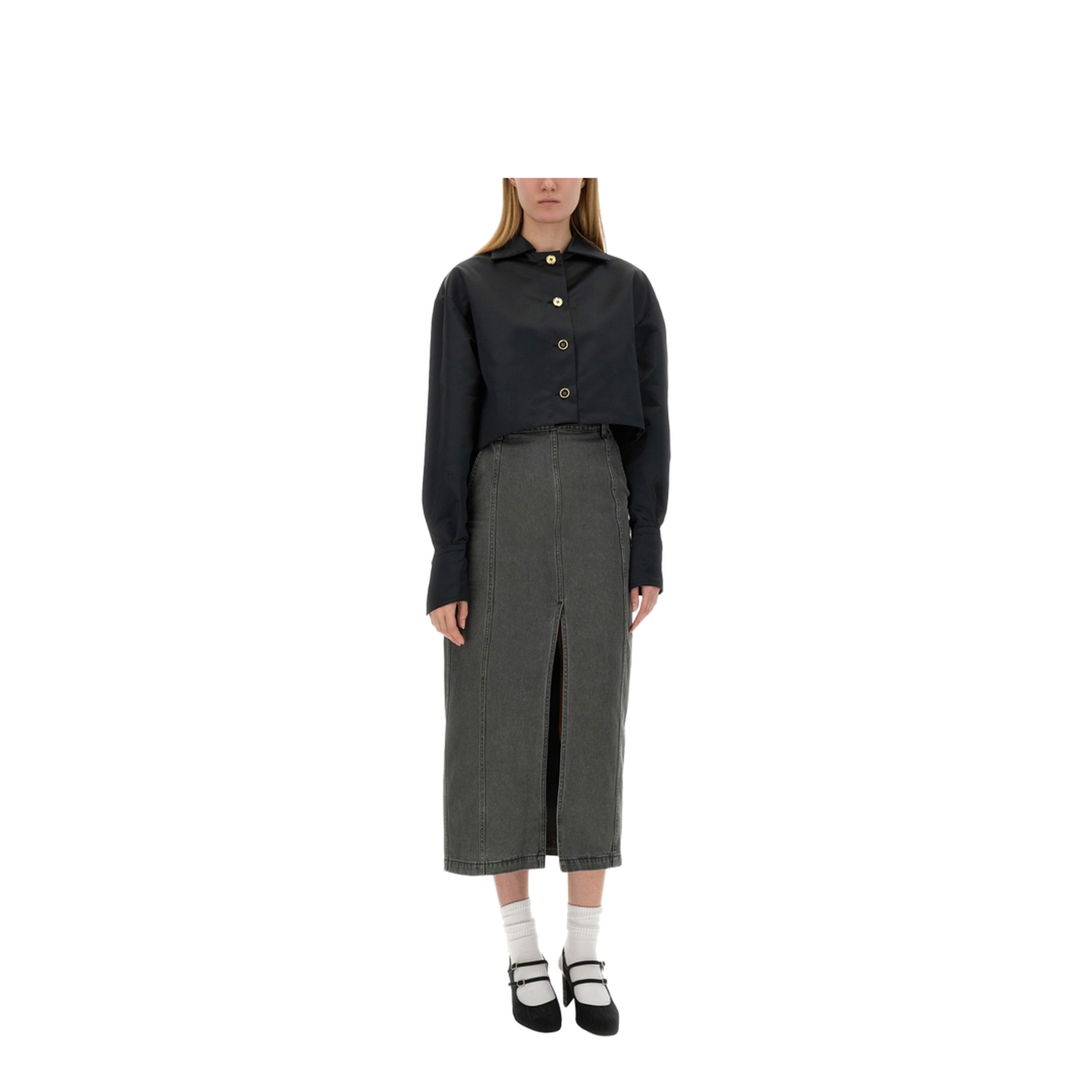 Cropped Fit Jacket - Image 2