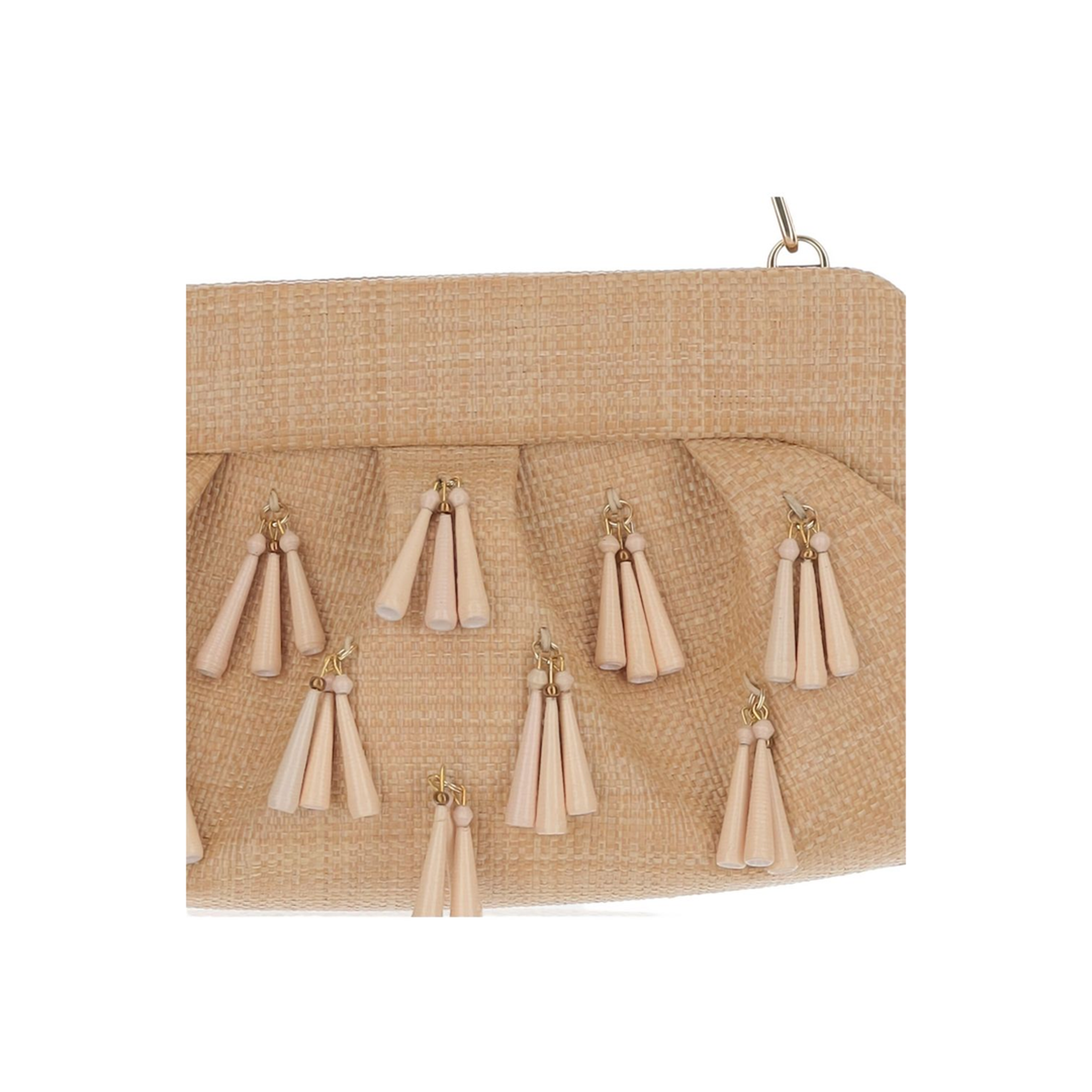 Emera Raffia Clutch - Macadamia - Image 2