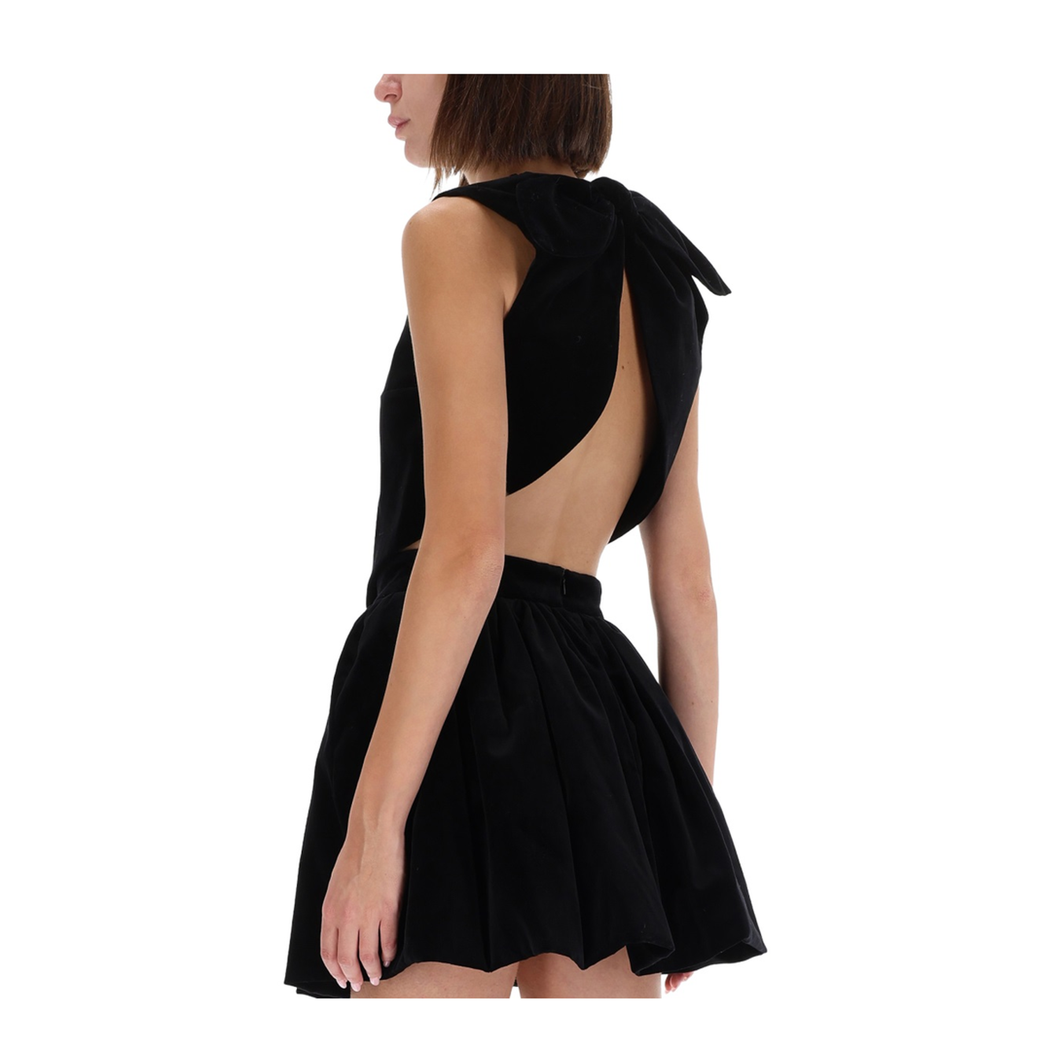 Velvet Foulard Top - Image 4