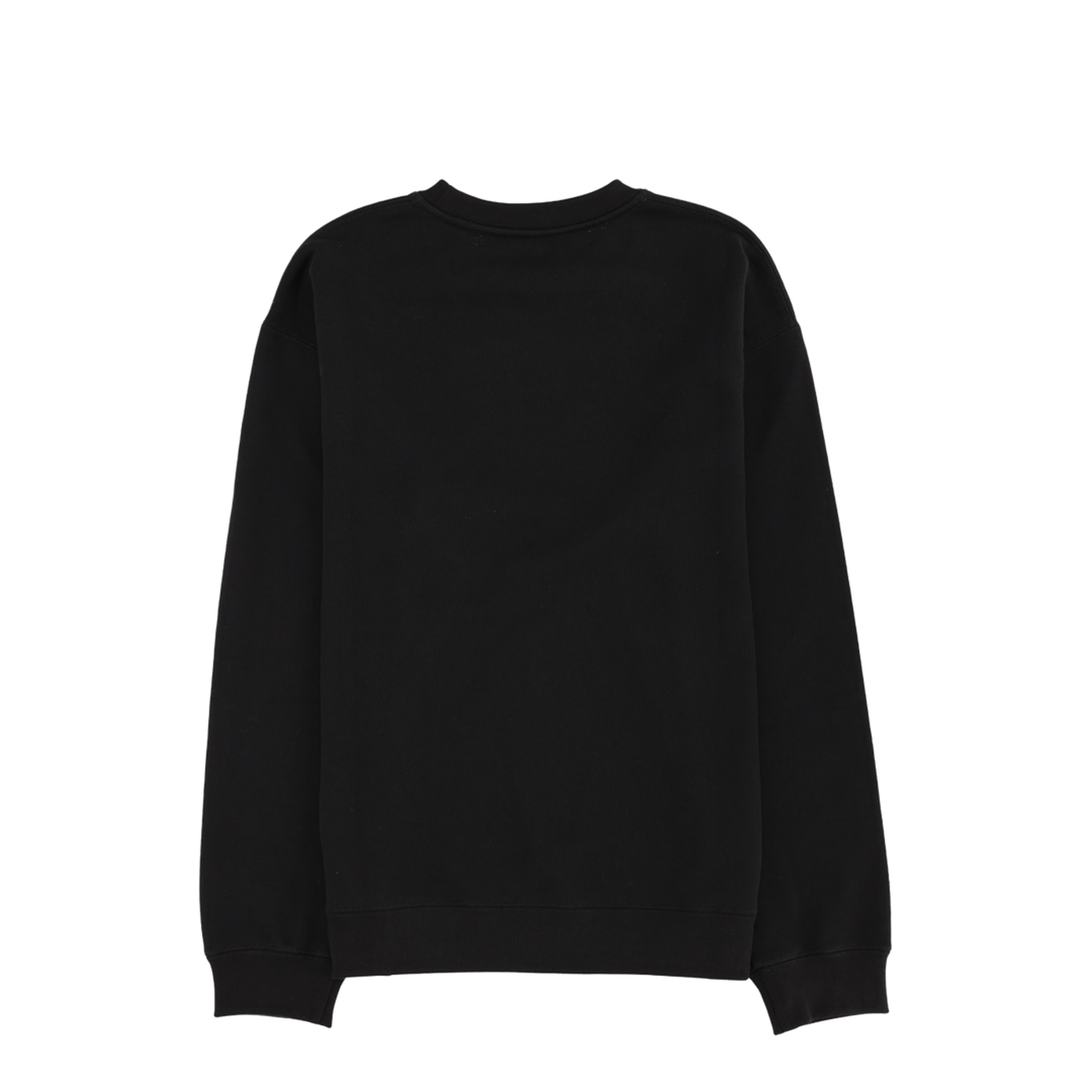 Black Cotton Sweatshirt - Image 2
