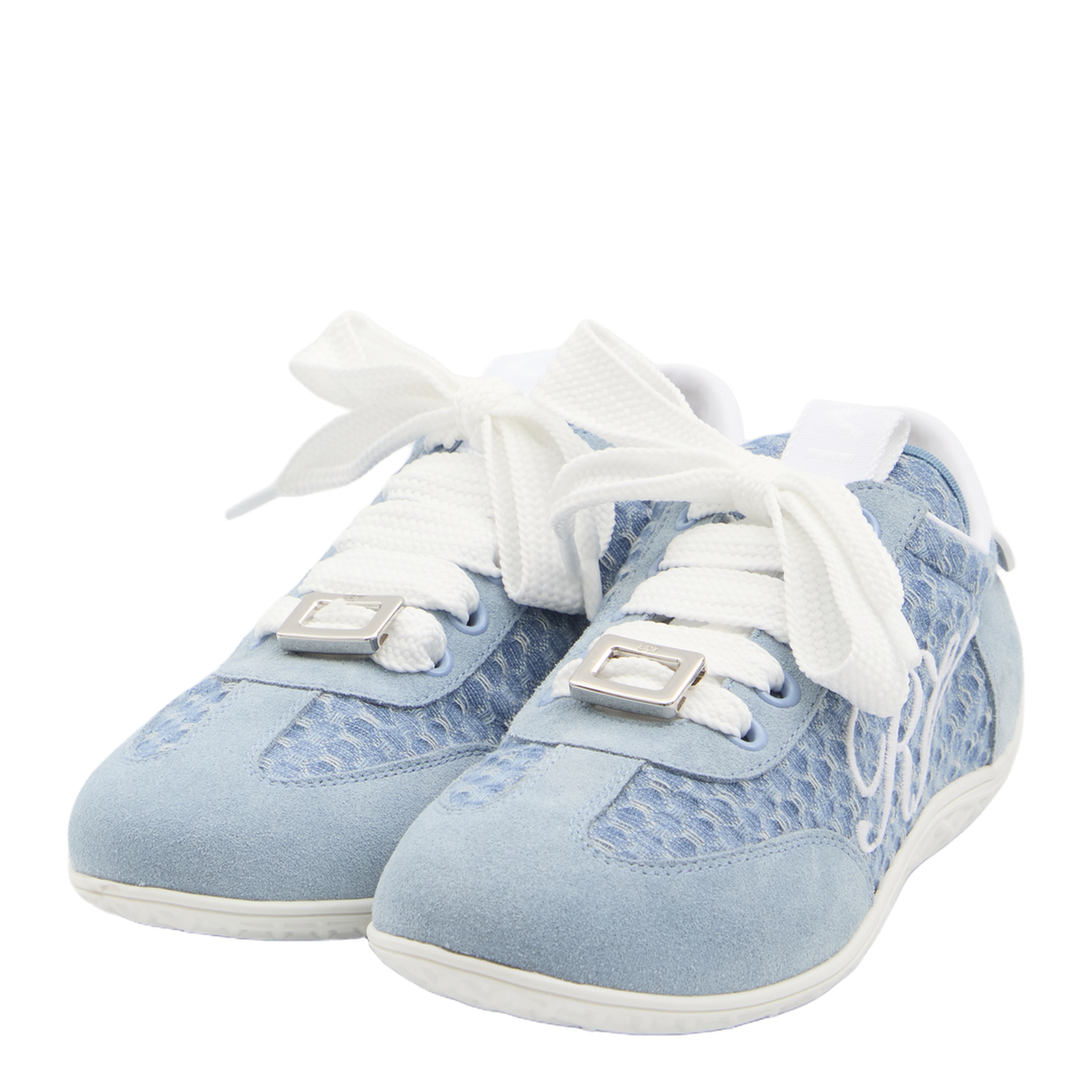 Low Sneakers in Sky Blue - Image 2