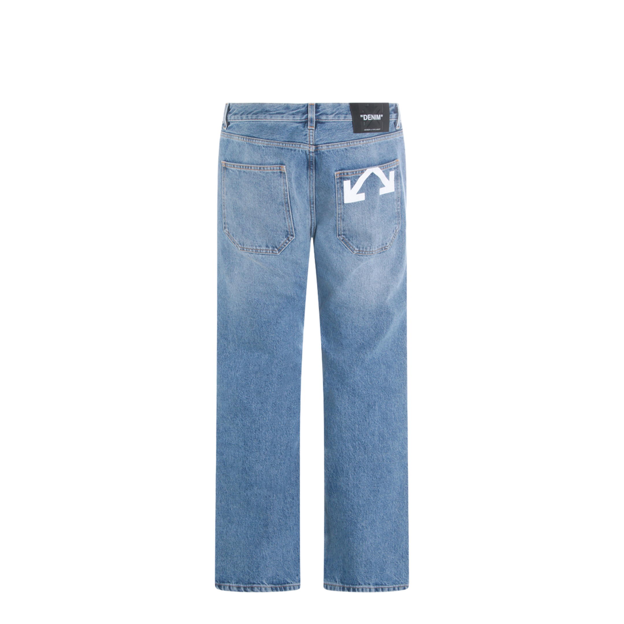 Half Arrow Slim Relax Jeans - Image 4