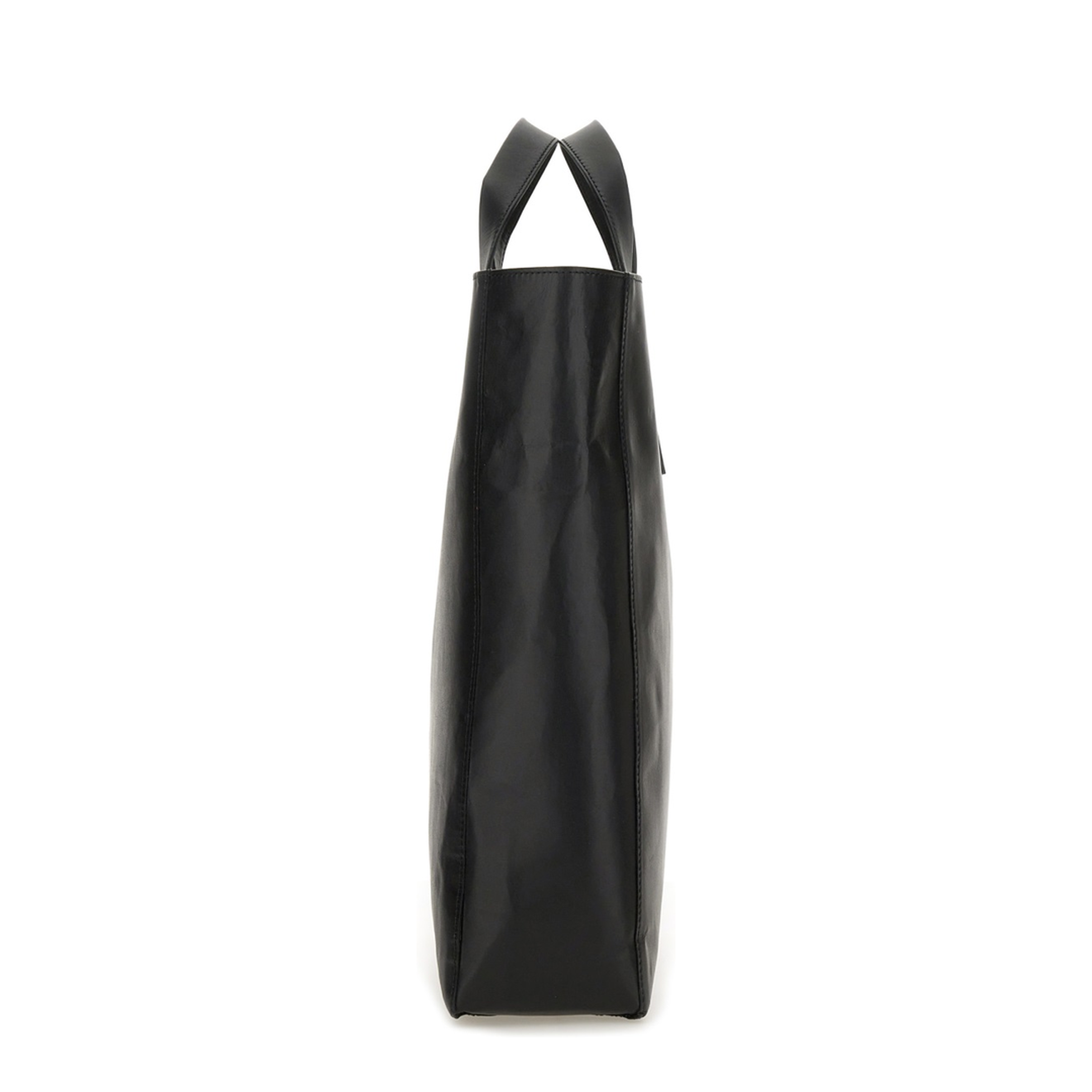 Sarah Medium Cow Leather Tote - Black - Image 4