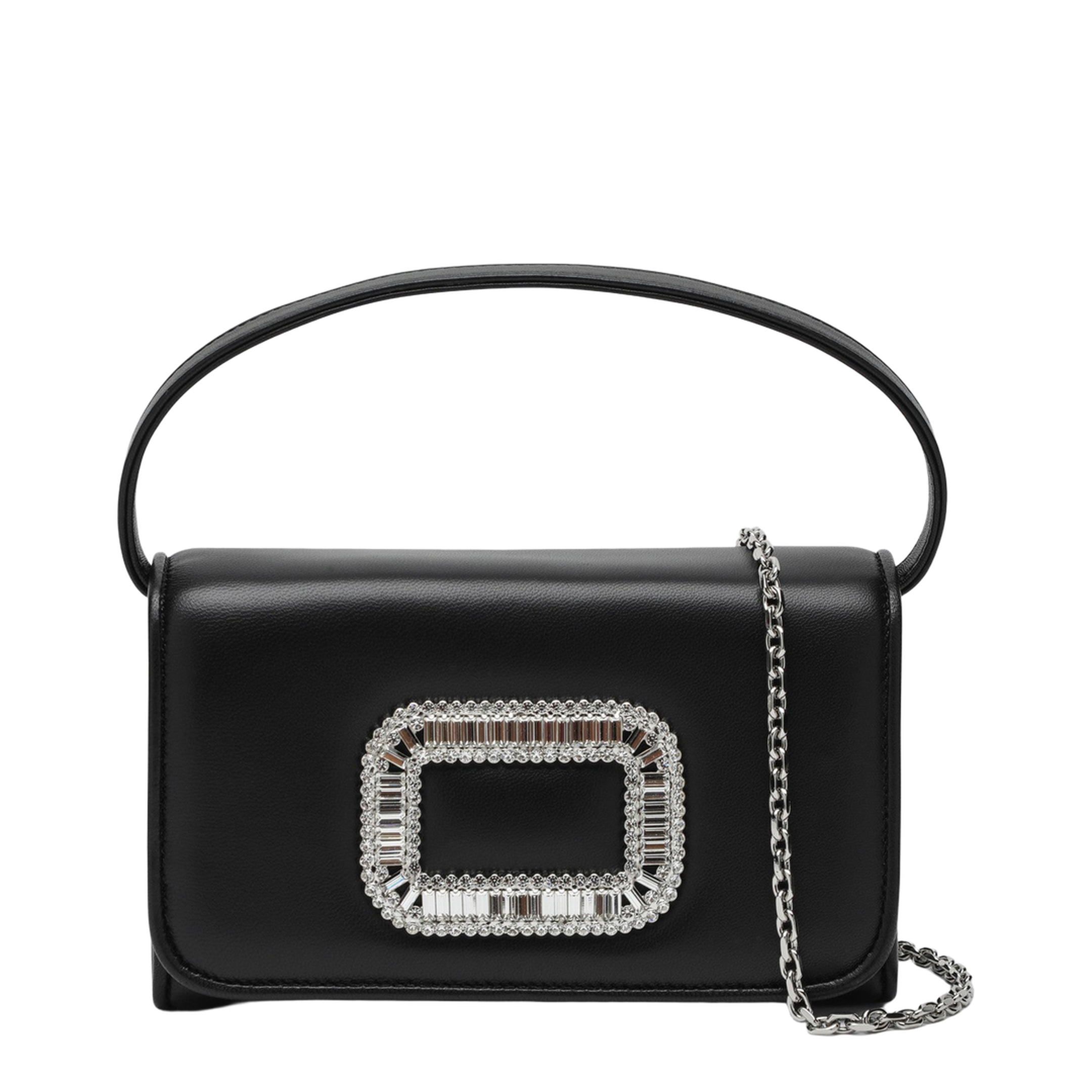 Pilgrim Micro Lambskin Bag - Black - Image 1