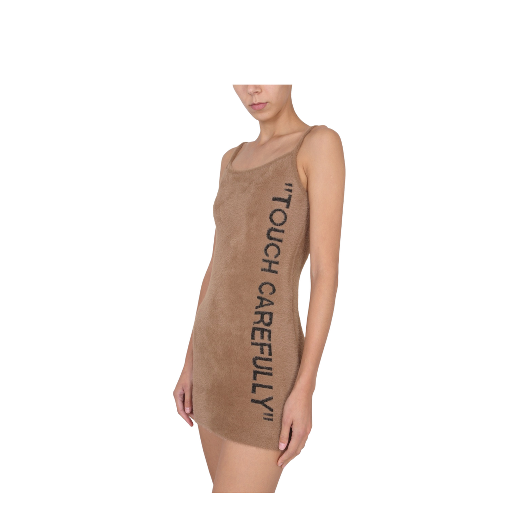 Fuzzy Dress Brown - Image 3