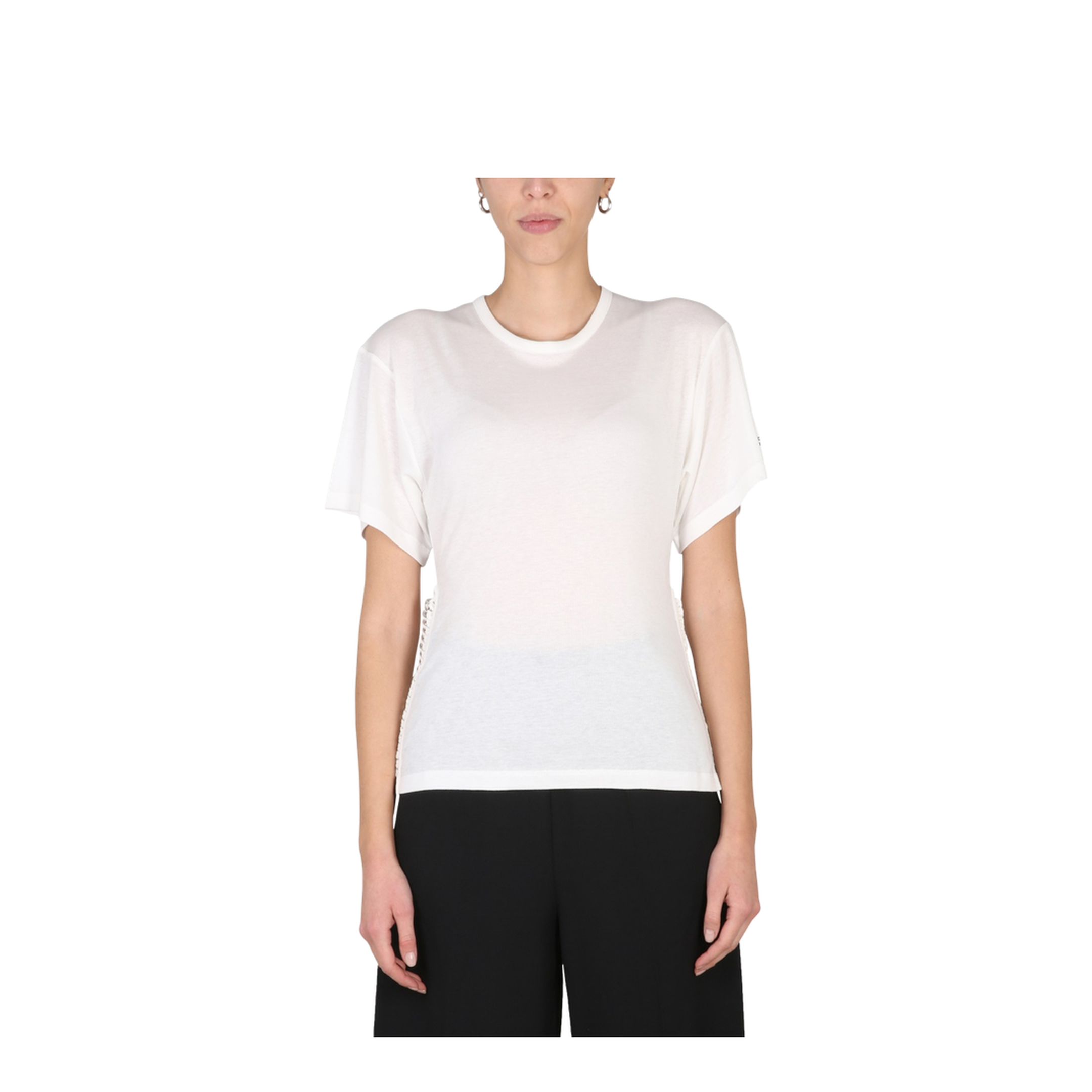 T-Shirt with Chain Detail - Image 1