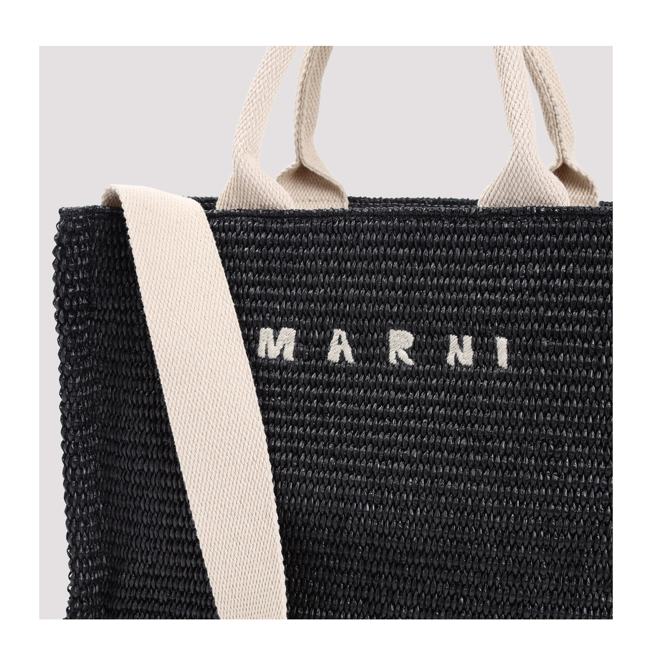 Raffia East-West Tote Bag - Image 5