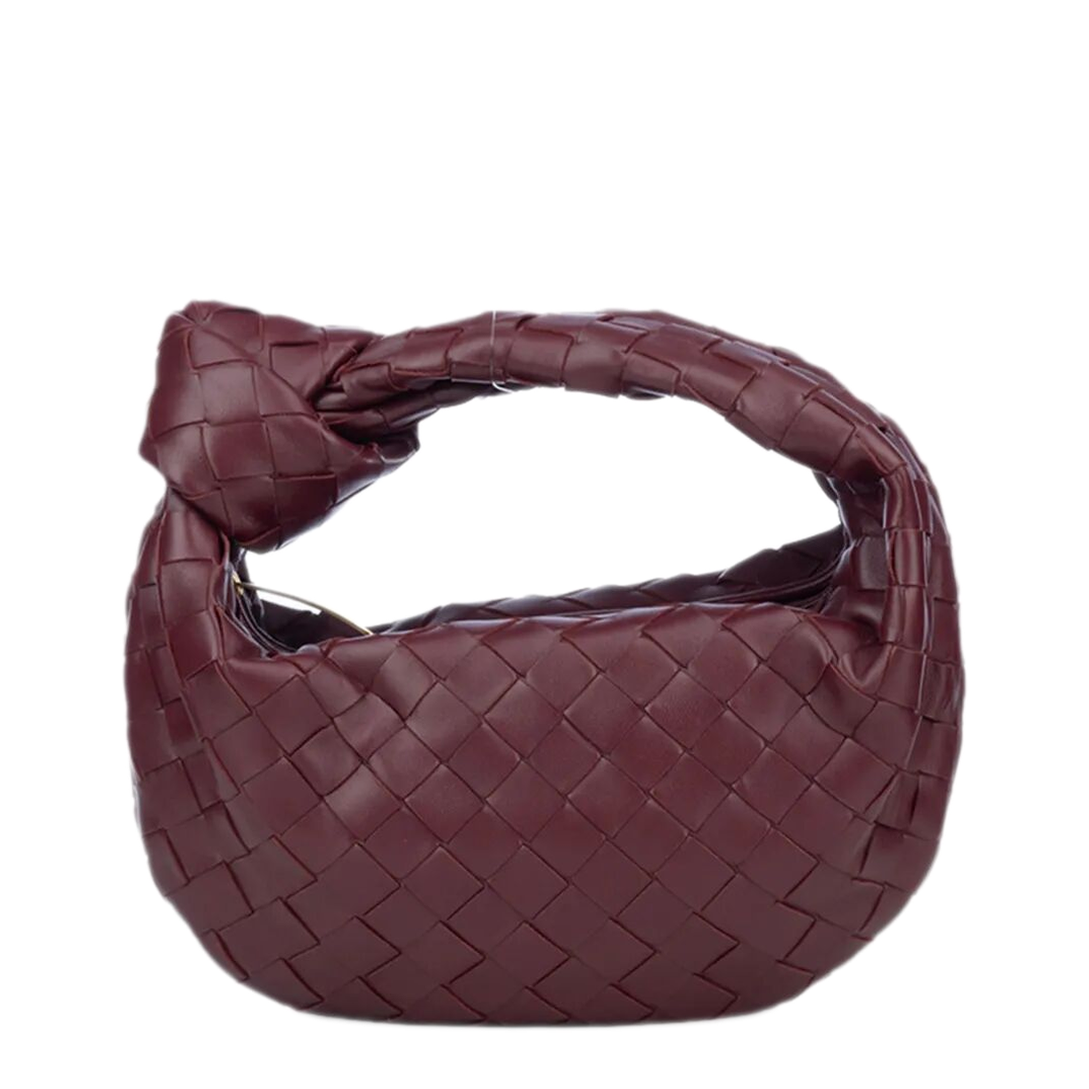 Jodie Mini Lambskin Tote - Barolo - Image 1