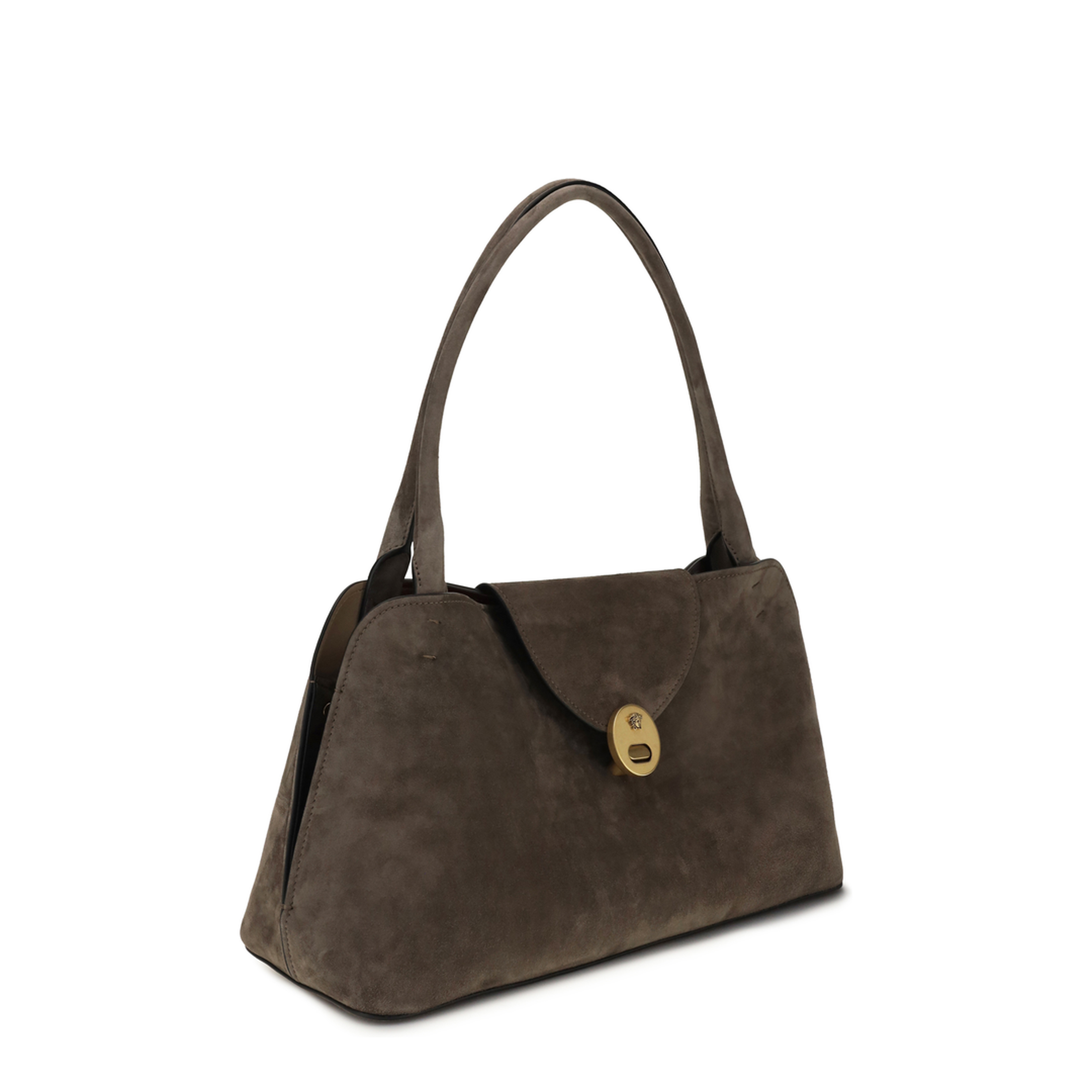 Vivian Medium Calf Leather Shoulder Bag - Brown - Image 2
