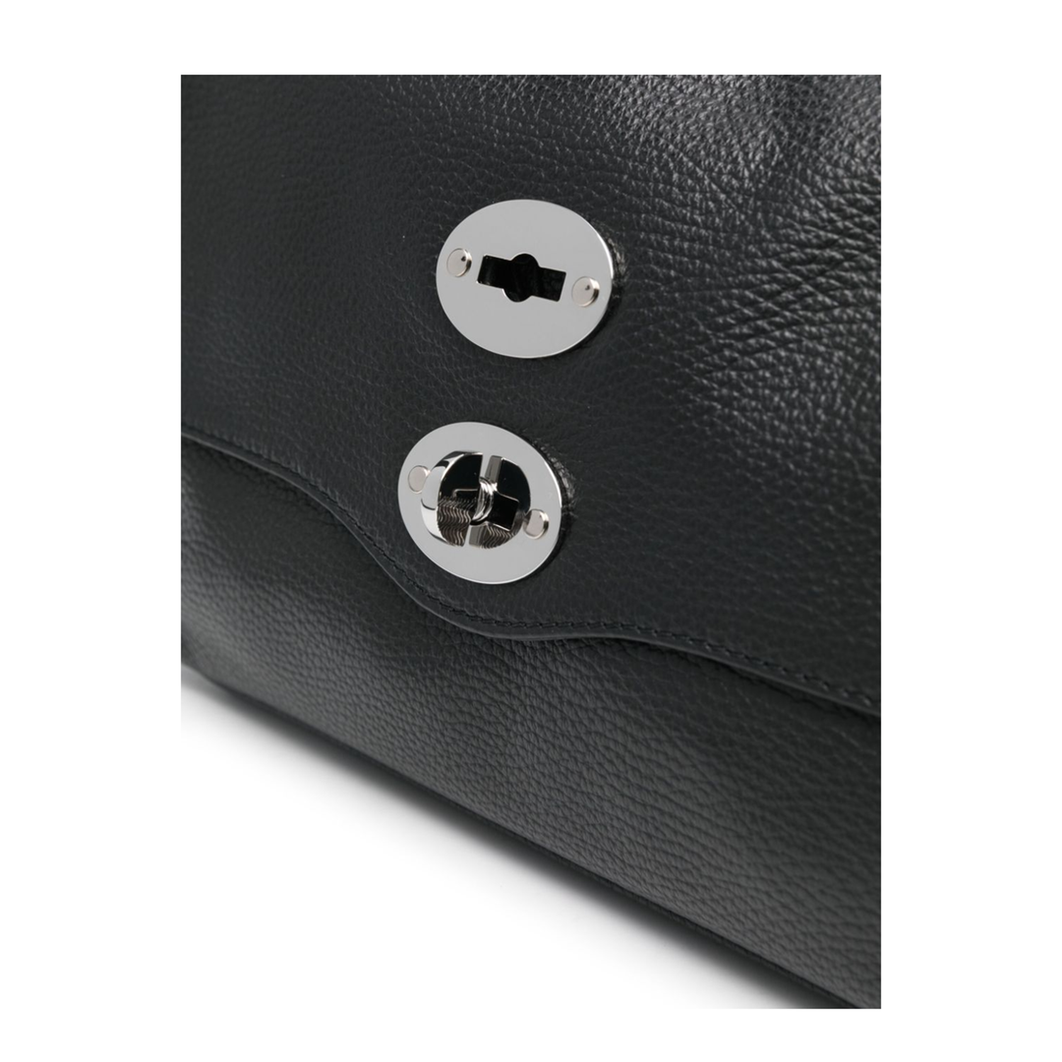 Postina Daily Small Calfskin Top-Handle Bag - Nero - Image 4