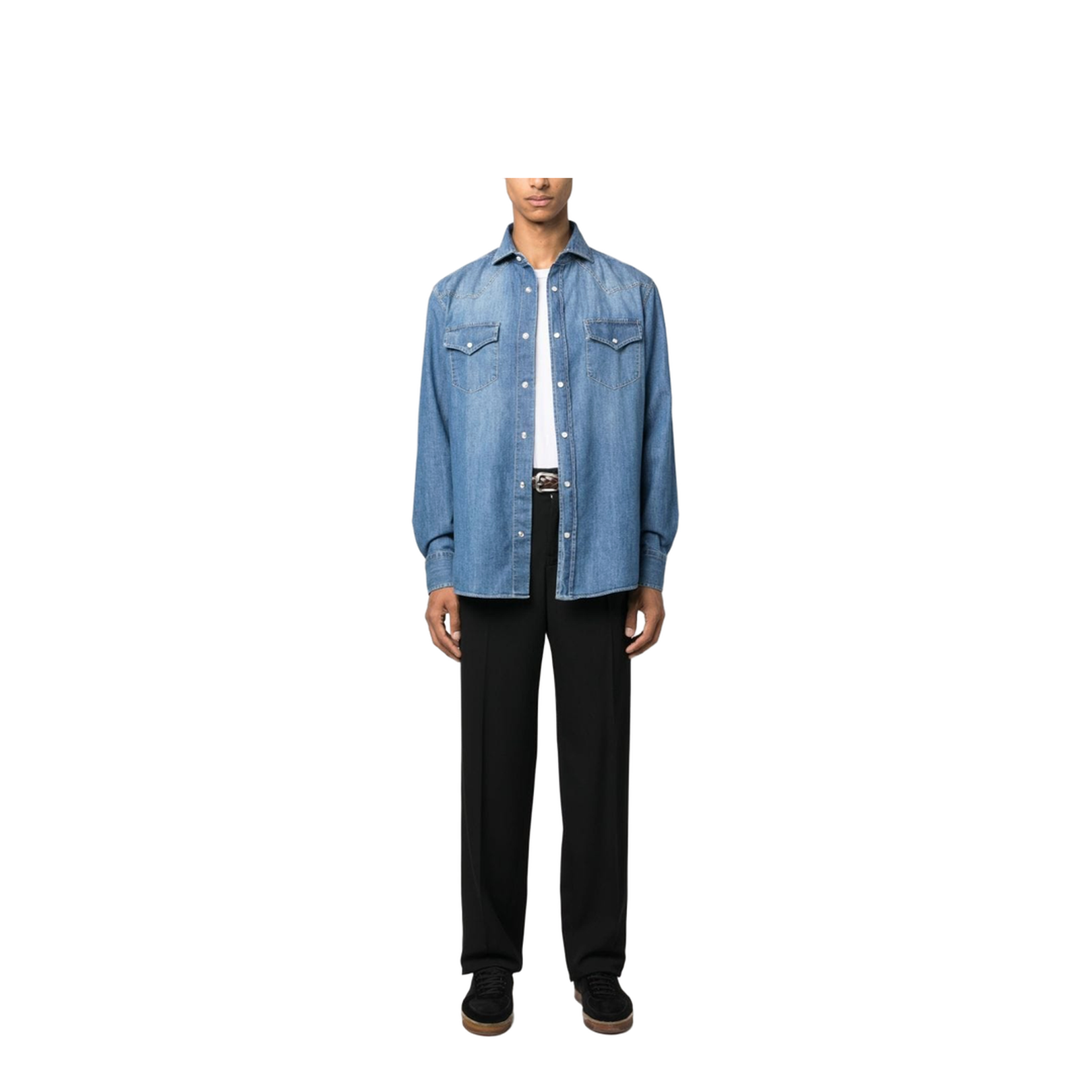 Lightweight Denim Shirt - Image 4
