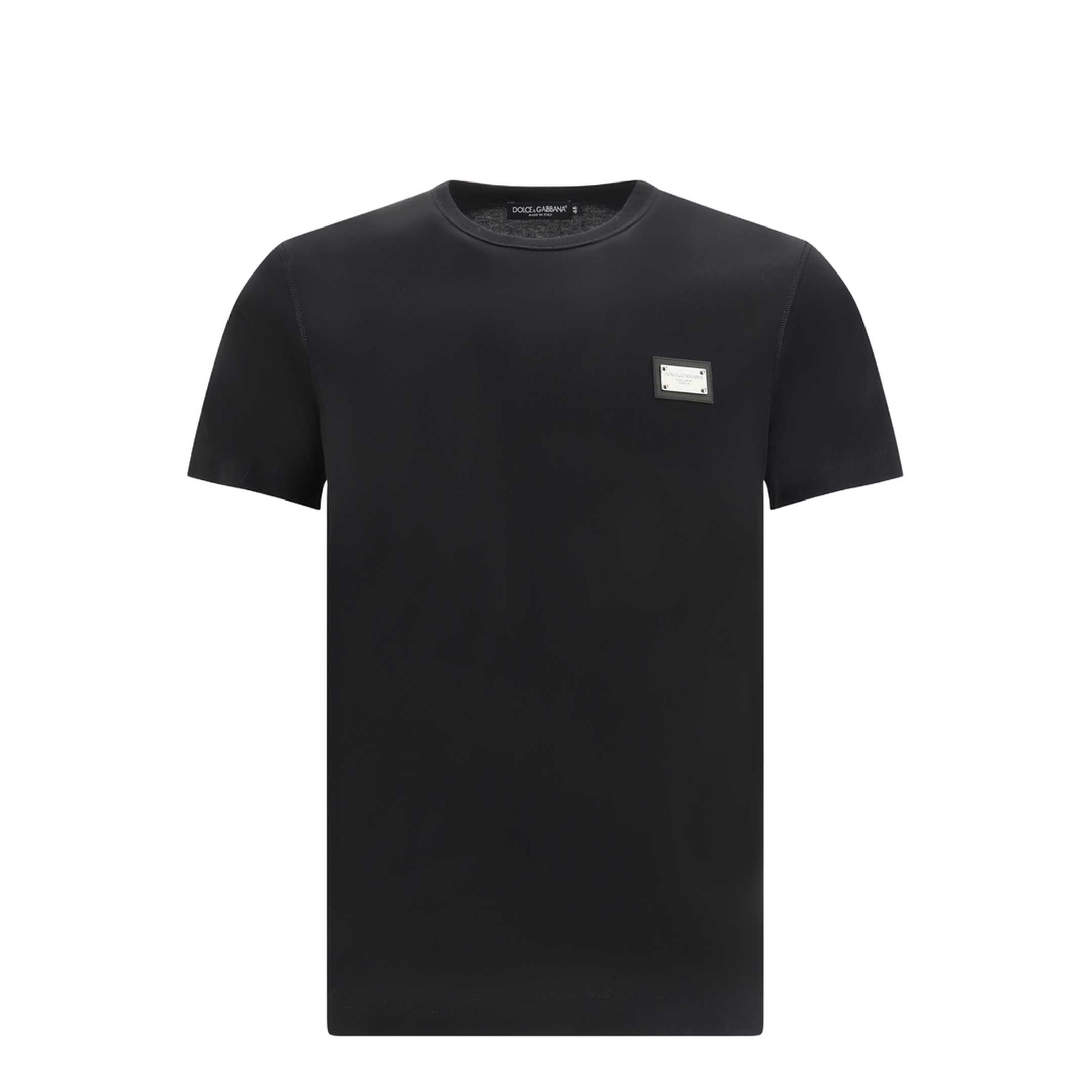 Cotton T-shirt with logo - Image 1