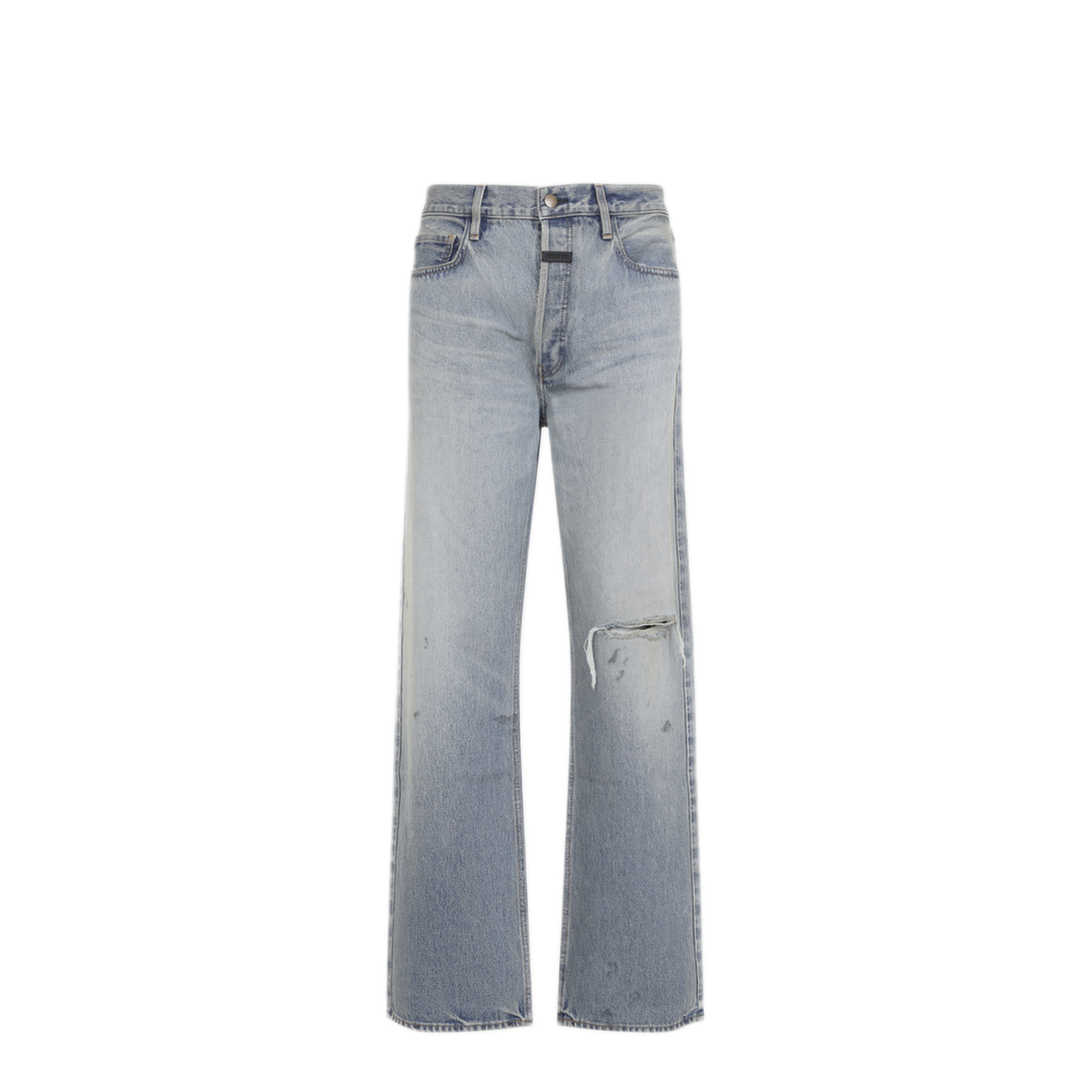 Straight 5 Pocket Jeans - Image 3